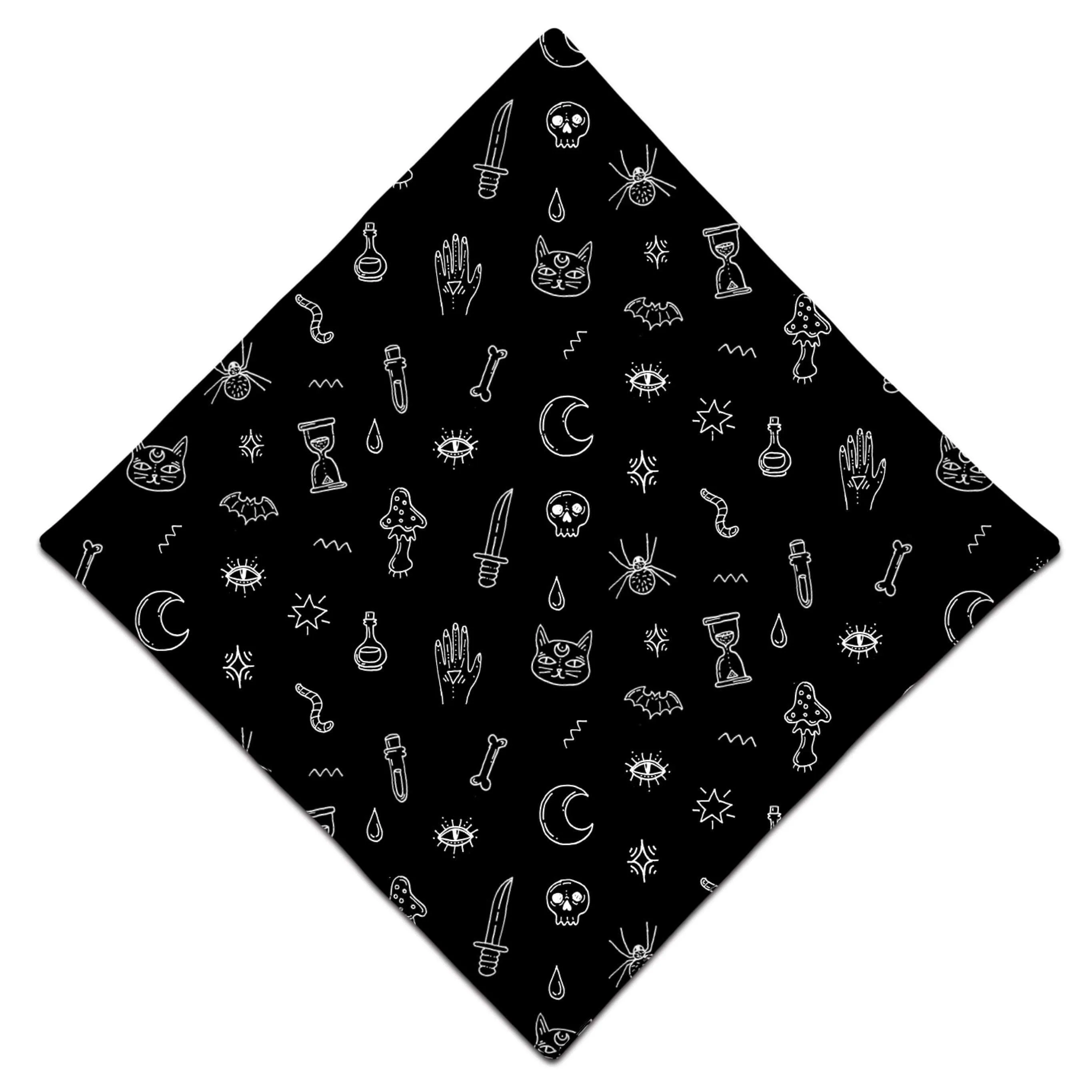 Black Pattern Bandana sold by iEDM product image thumbnail 3