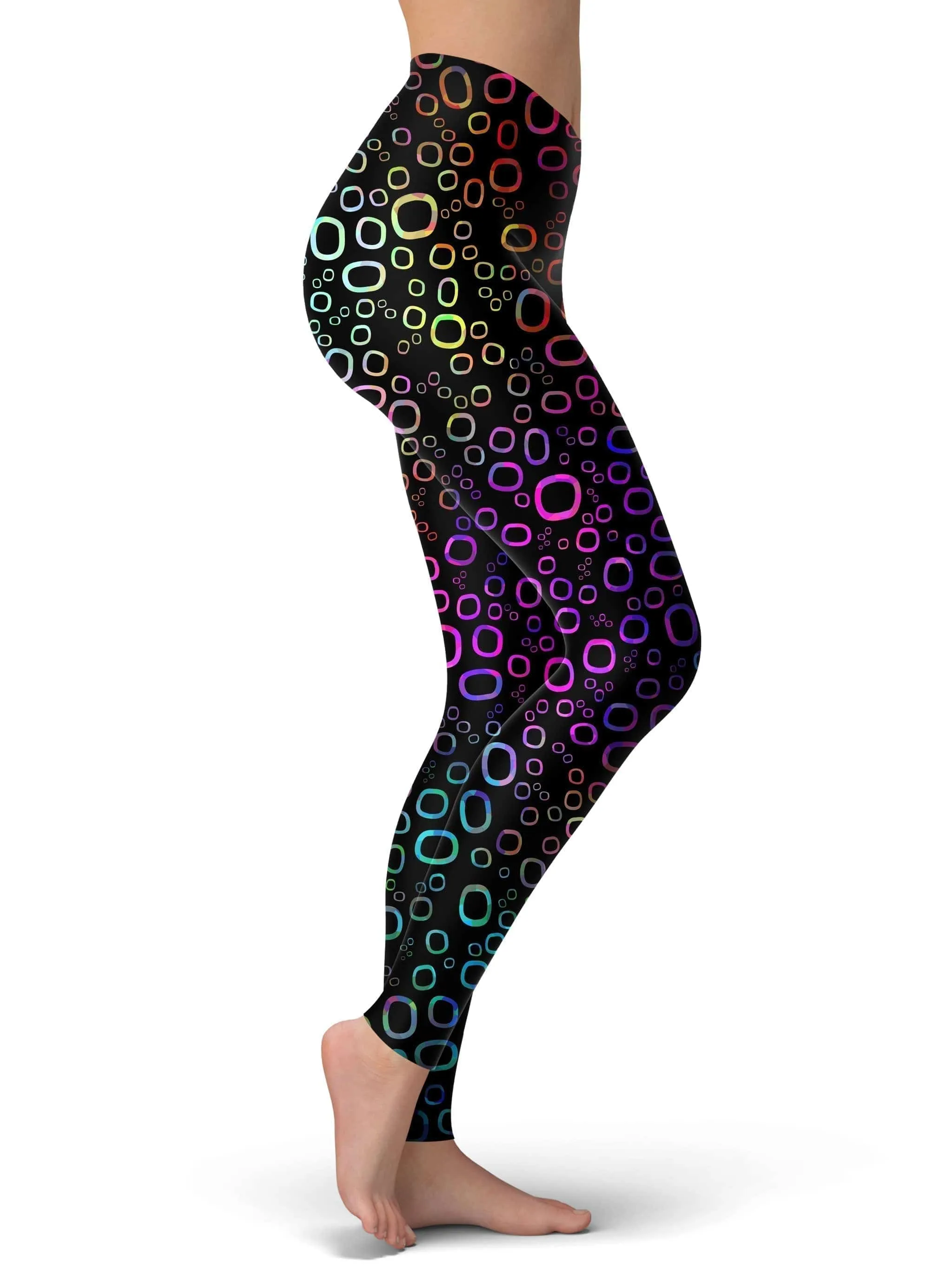 Trippy Color Journey Leggings sold by iEDM product image thumbnail 2