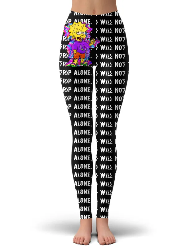 Tripping with Her Leggings sold by iEDM