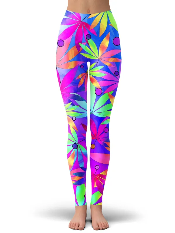 Whimsical Weed Leggings sold by iEDM