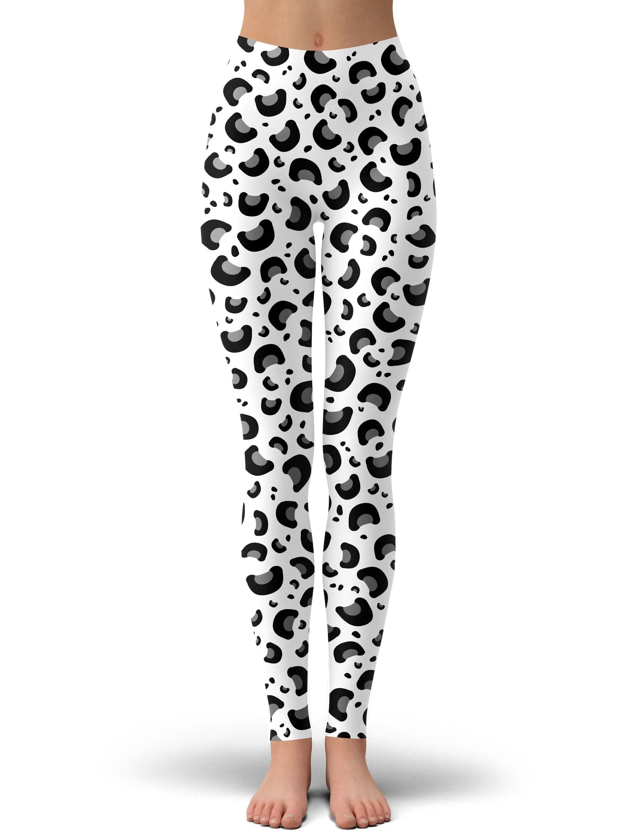 Snow Leopard Print Leggings sold by iEDM