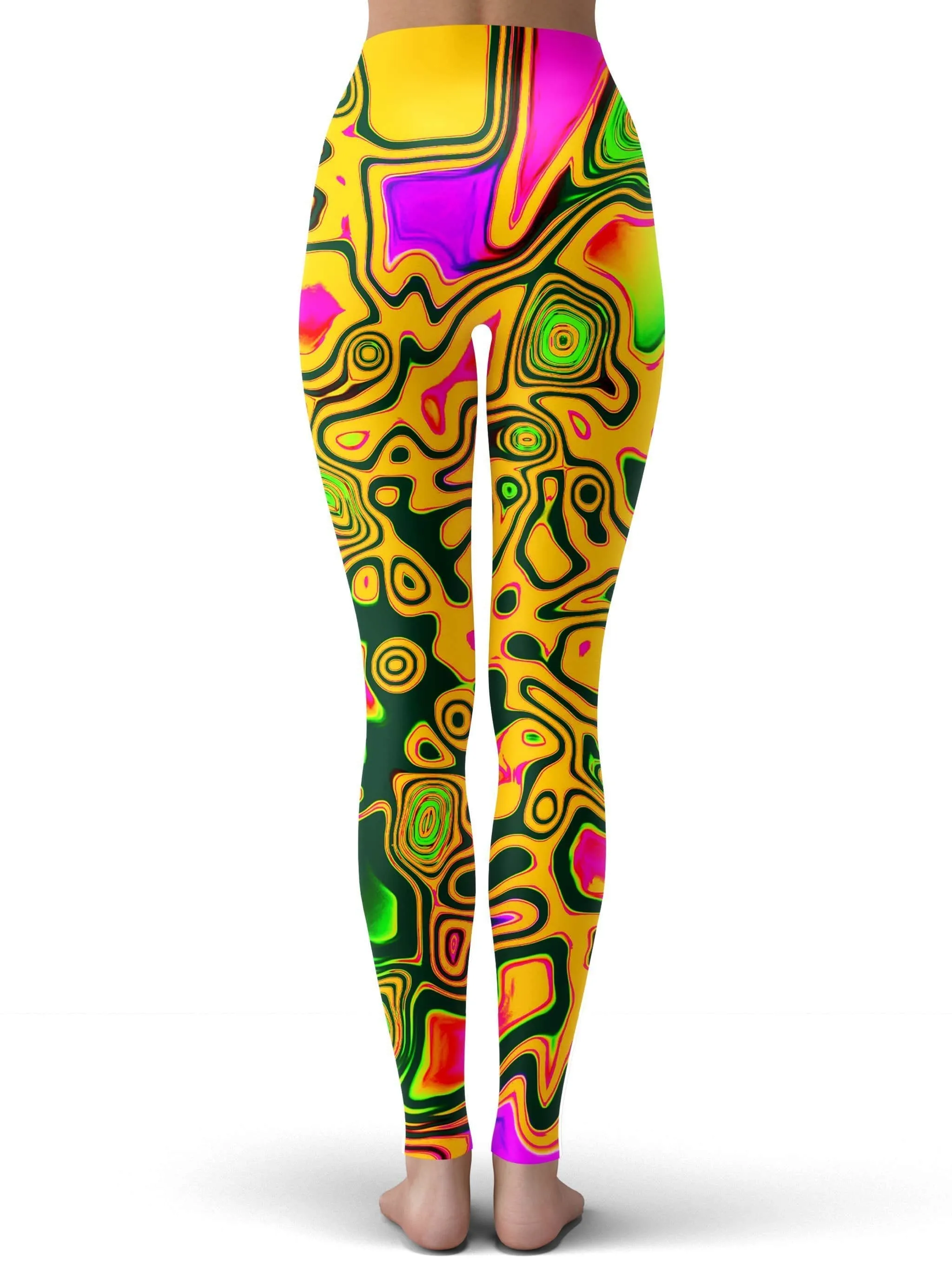 Splash Of The 90s Leggings sold by iEDM product image thumbnail 2
