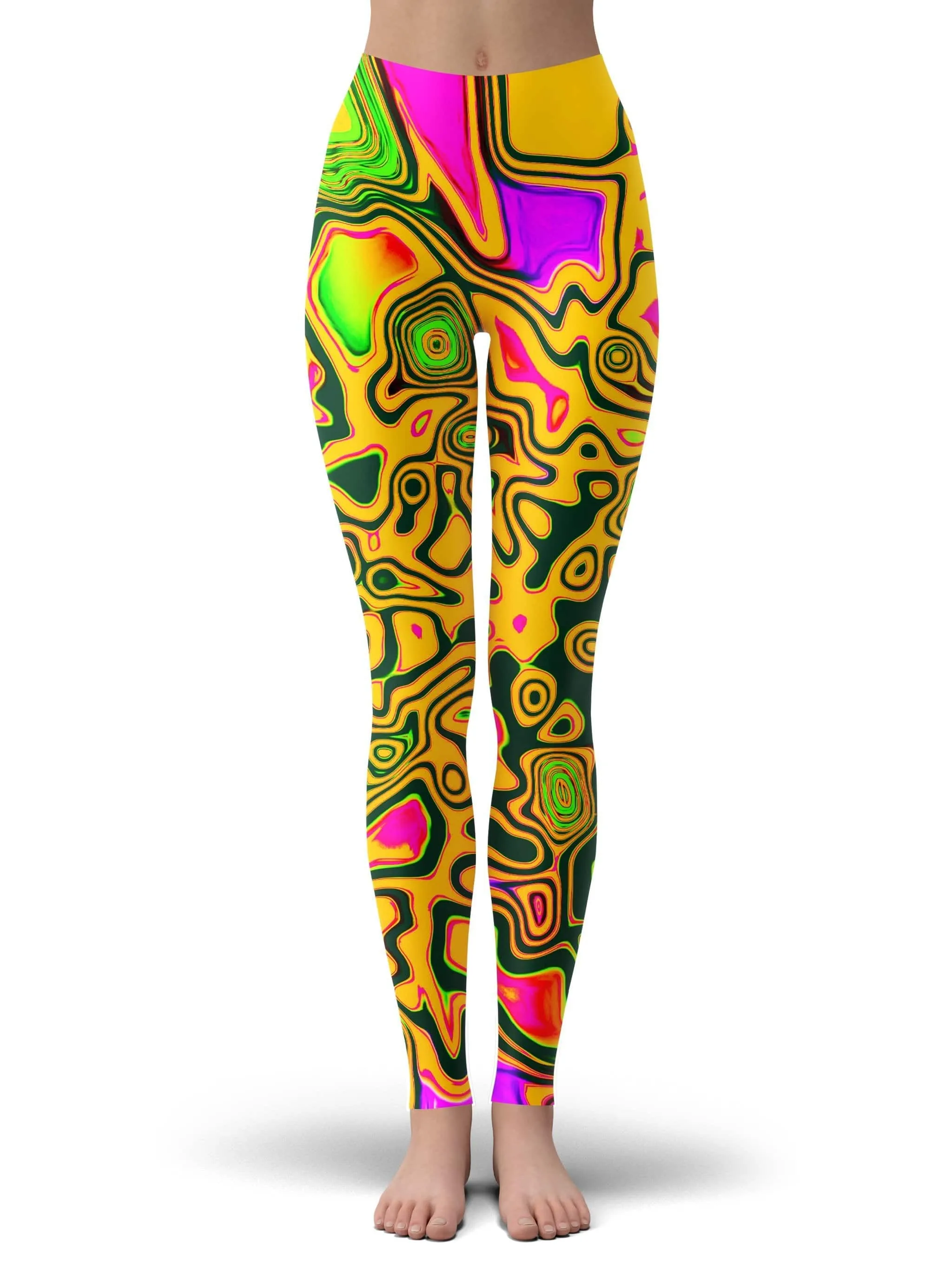 Splash Of The 90s Leggings sold by iEDM