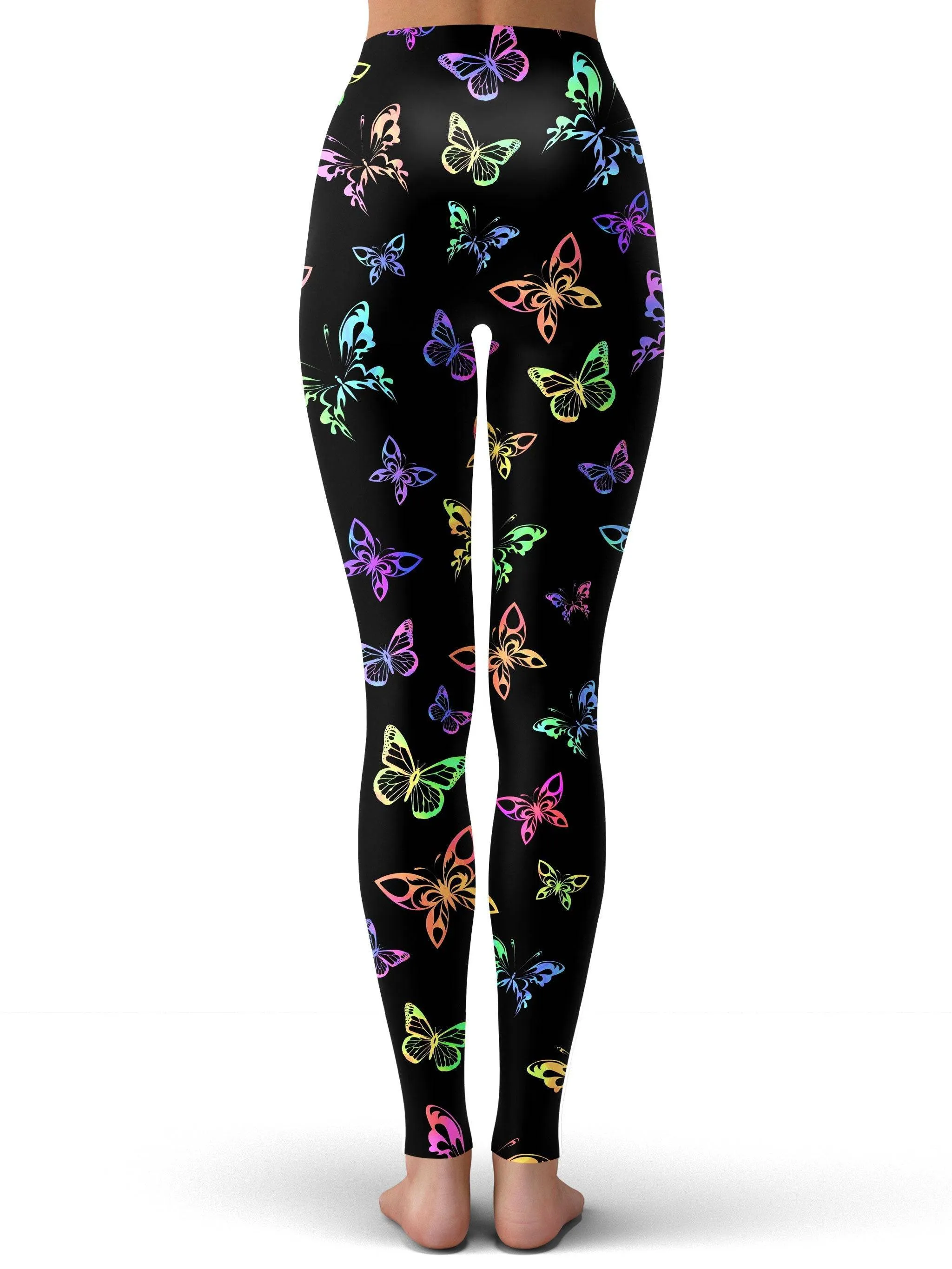 Psychedelic Butterflies Leggings sold by iEDM product image thumbnail 3