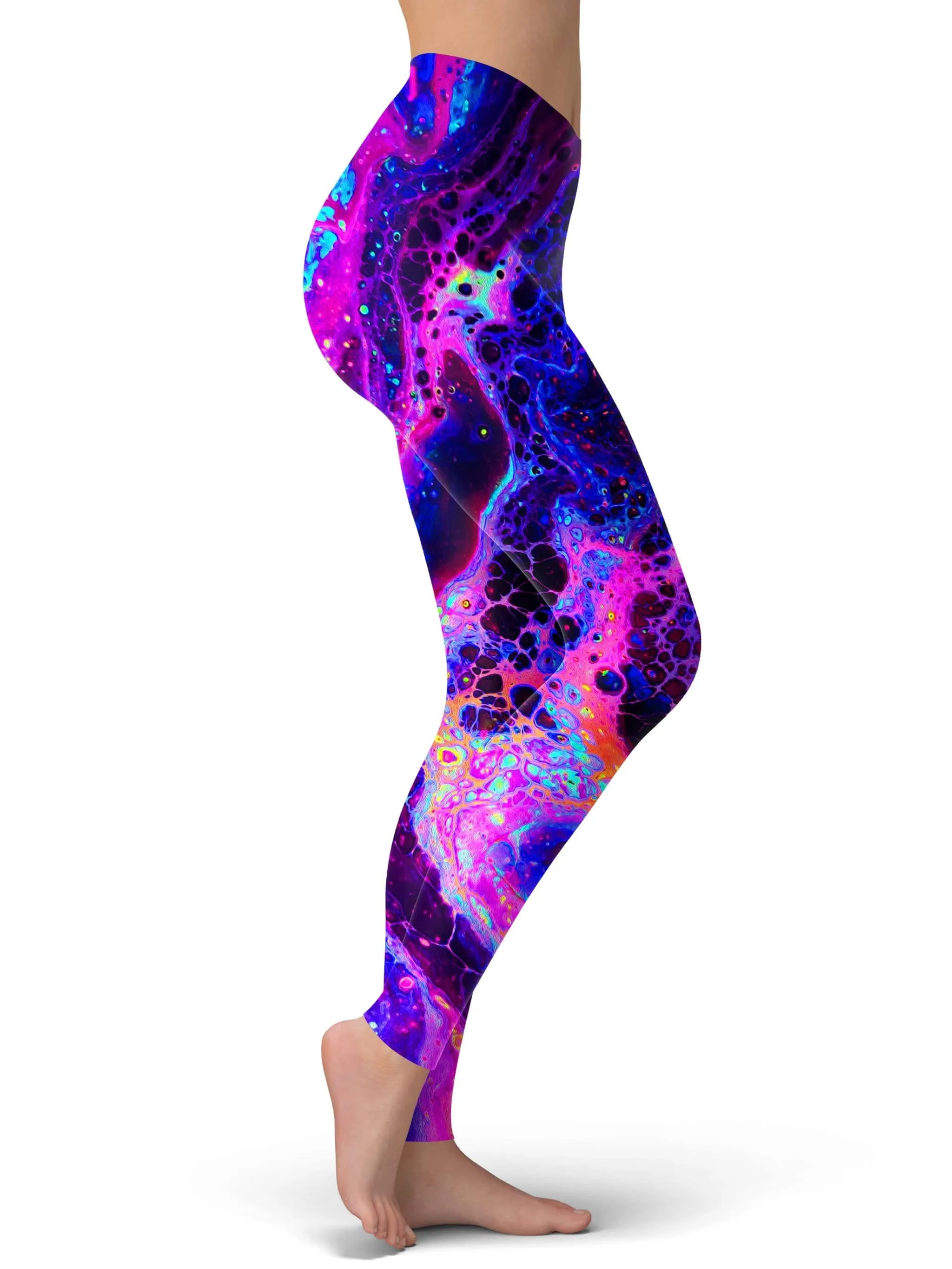 Psychedelic Radiation Leggings sold by iEDM product image thumbnail 2