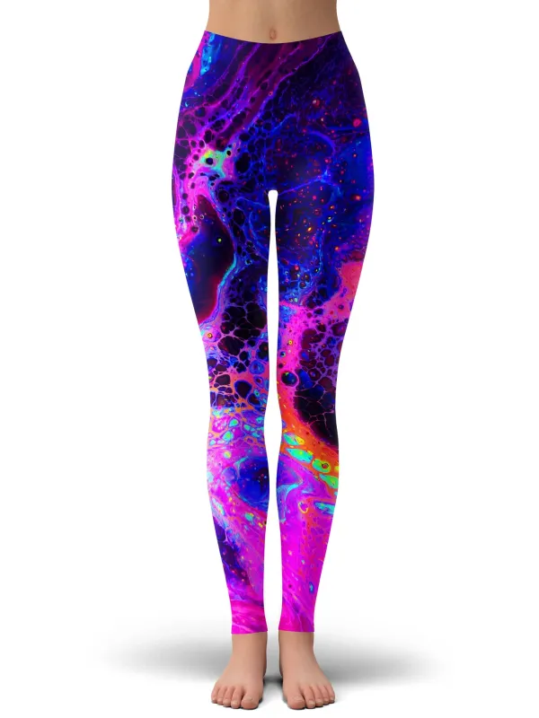 Psychedelic Radiation Leggings sold by iEDM