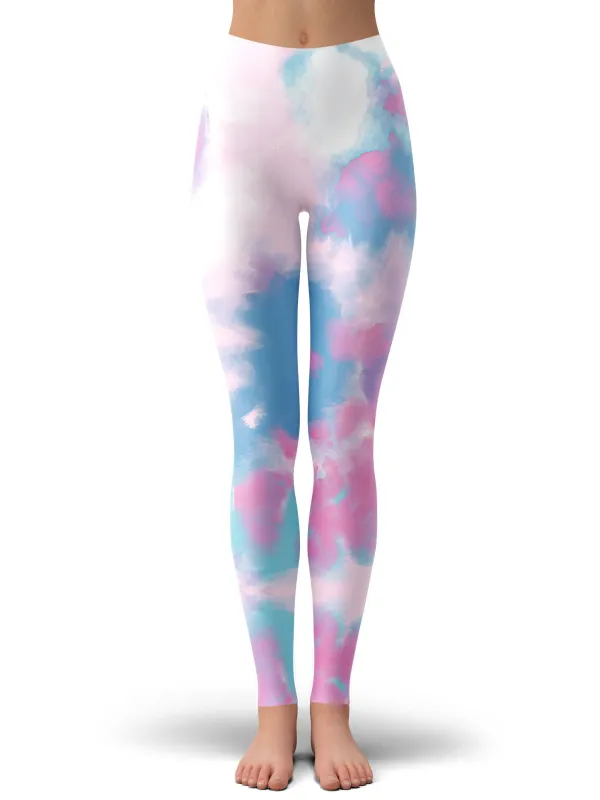 Purple Dye Leggings sold by iEDM