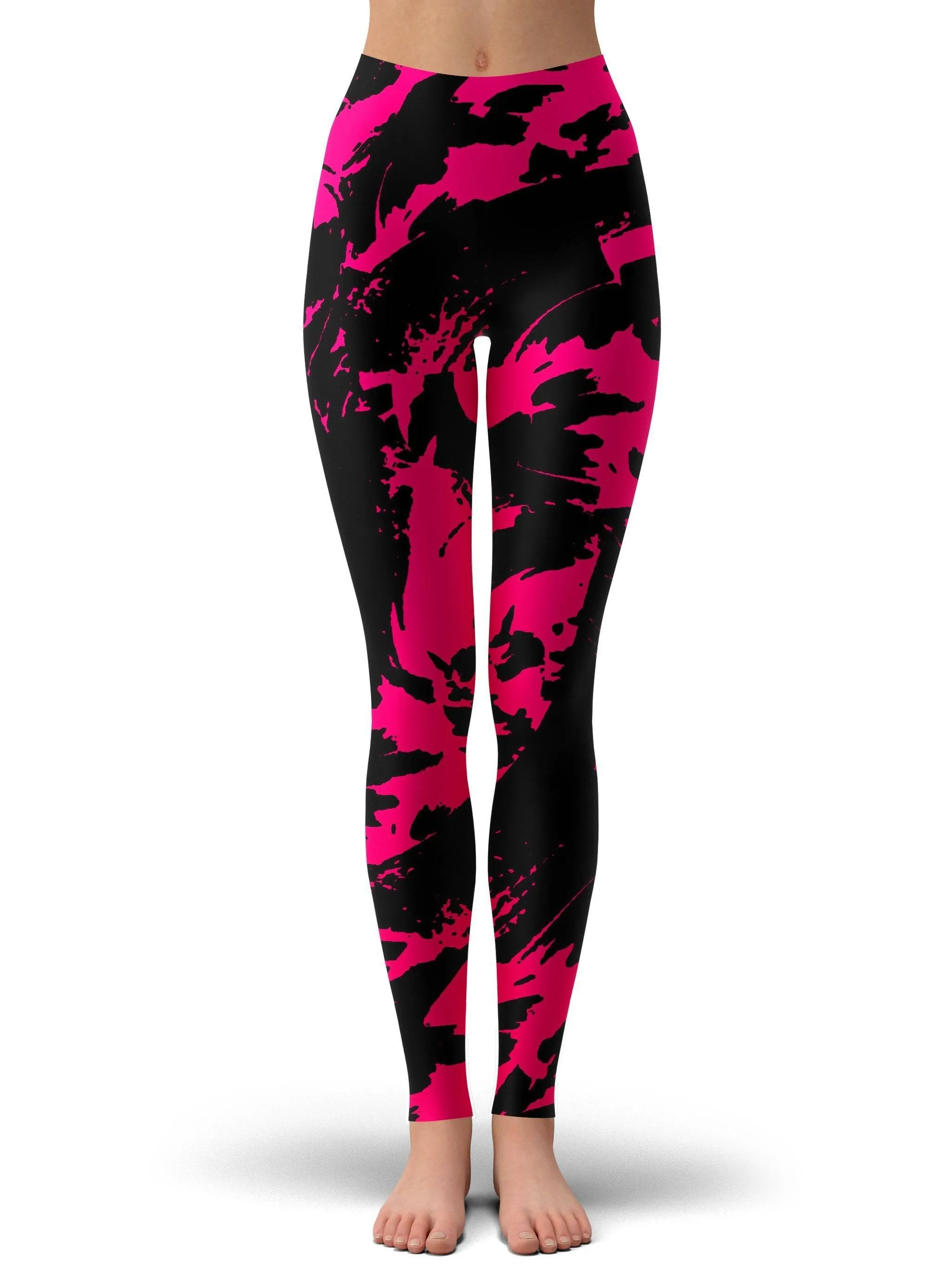 Pink Swirl Leggings sold by iEDM