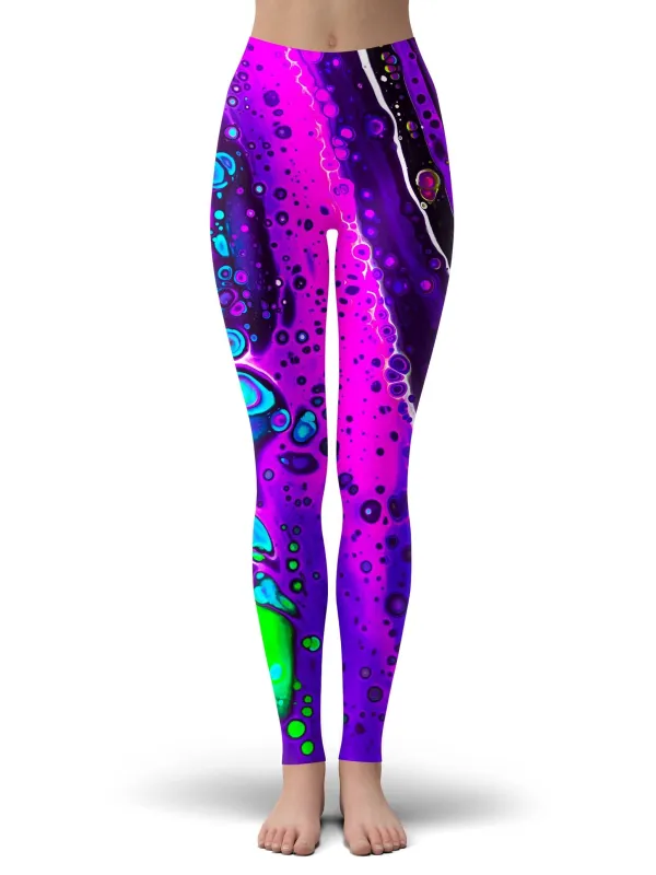 Purple Trip Leggings sold by iEDM