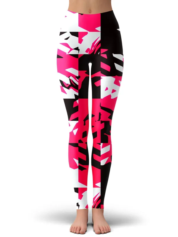 Pink Digital Leggings sold by iEDM