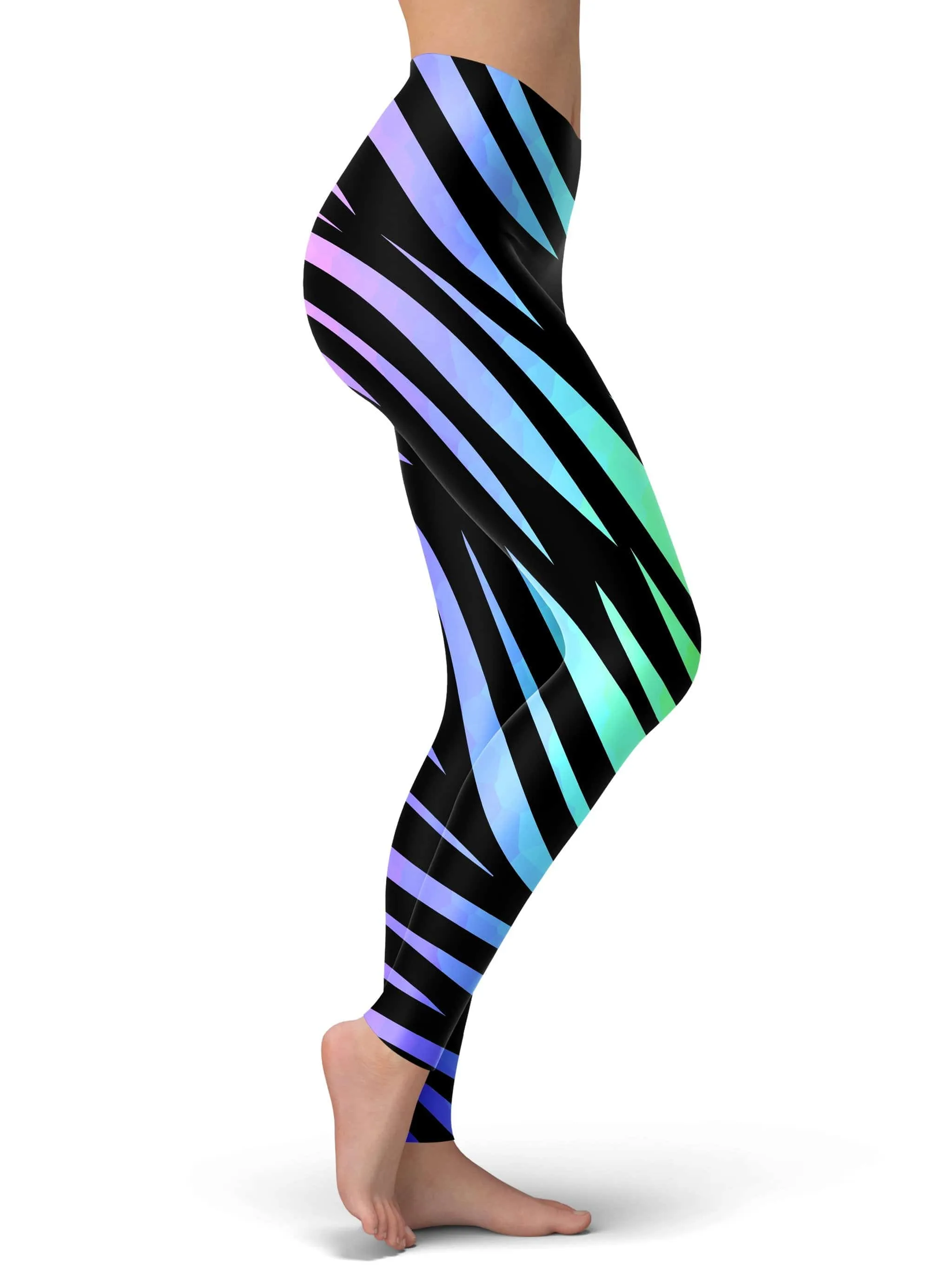 Jungle Rainbow Leggings sold by iEDM product image thumbnail 2