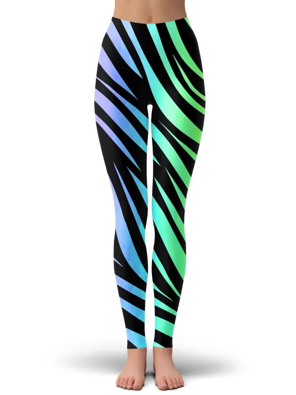 Jungle Rainbow Leggings sold by iEDM