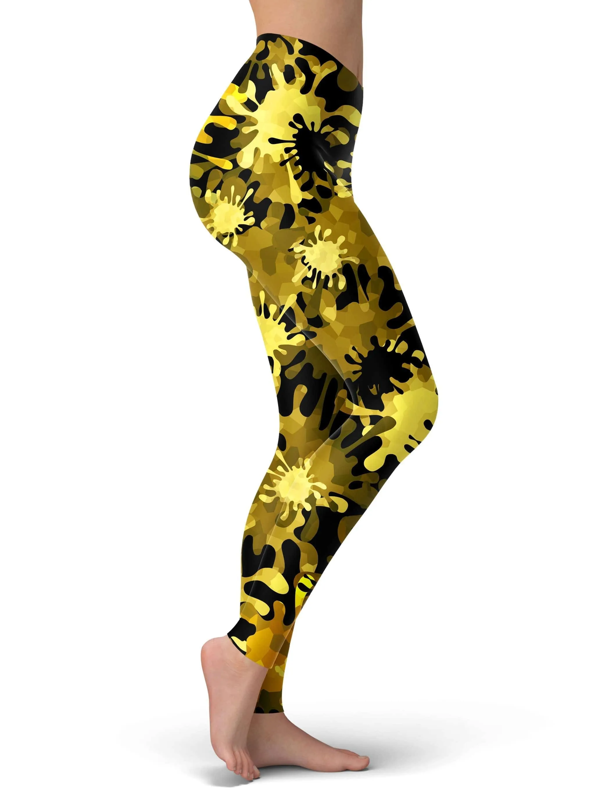 Gold Splatter Leggings sold by iEDM product image thumbnail 2