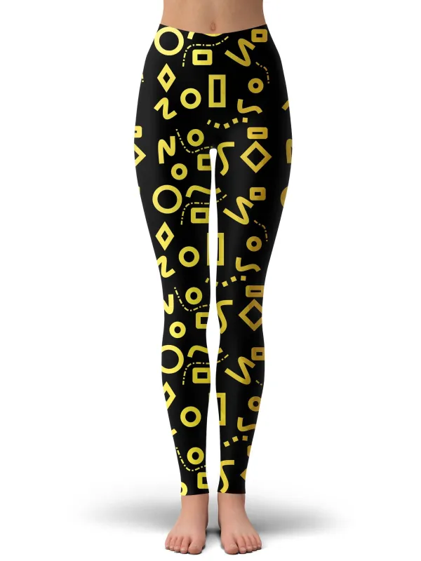 Gold Mod Glam Leggings sold by iEDM