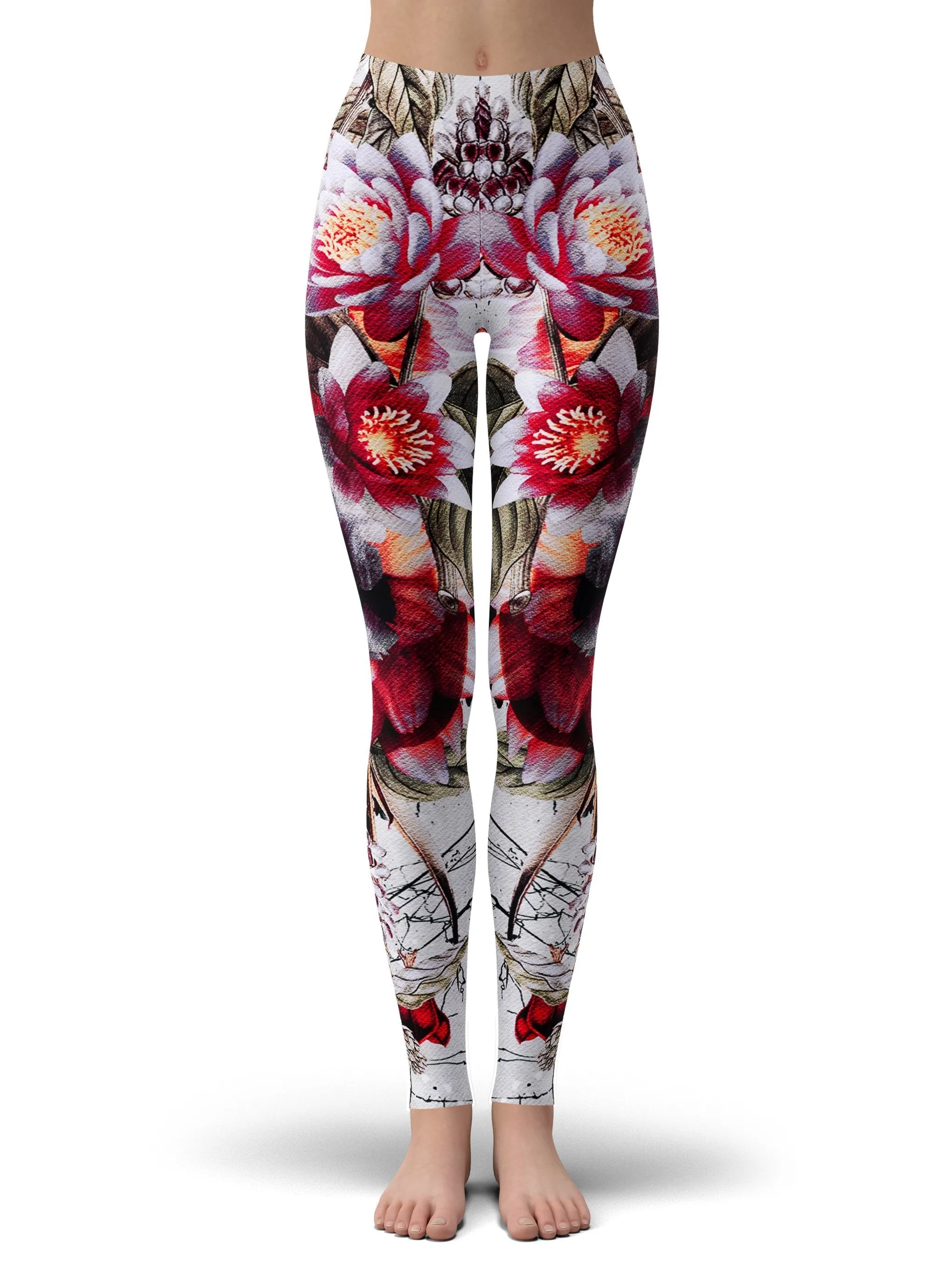 Floral Skull Leggings sold by iEDM