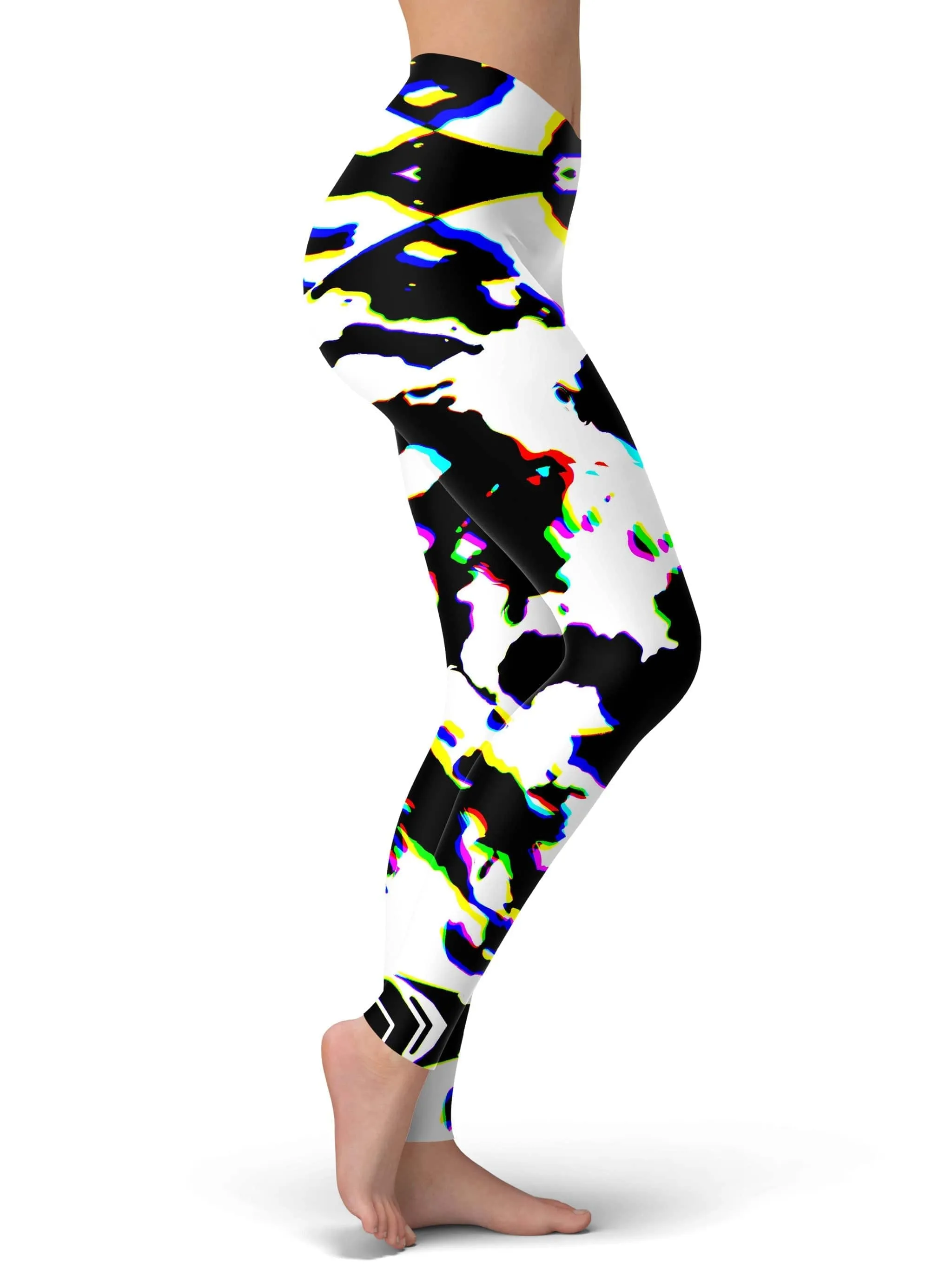 Cow Hide Print Rave Drip Leggings sold by iEDM product image thumbnail 2
