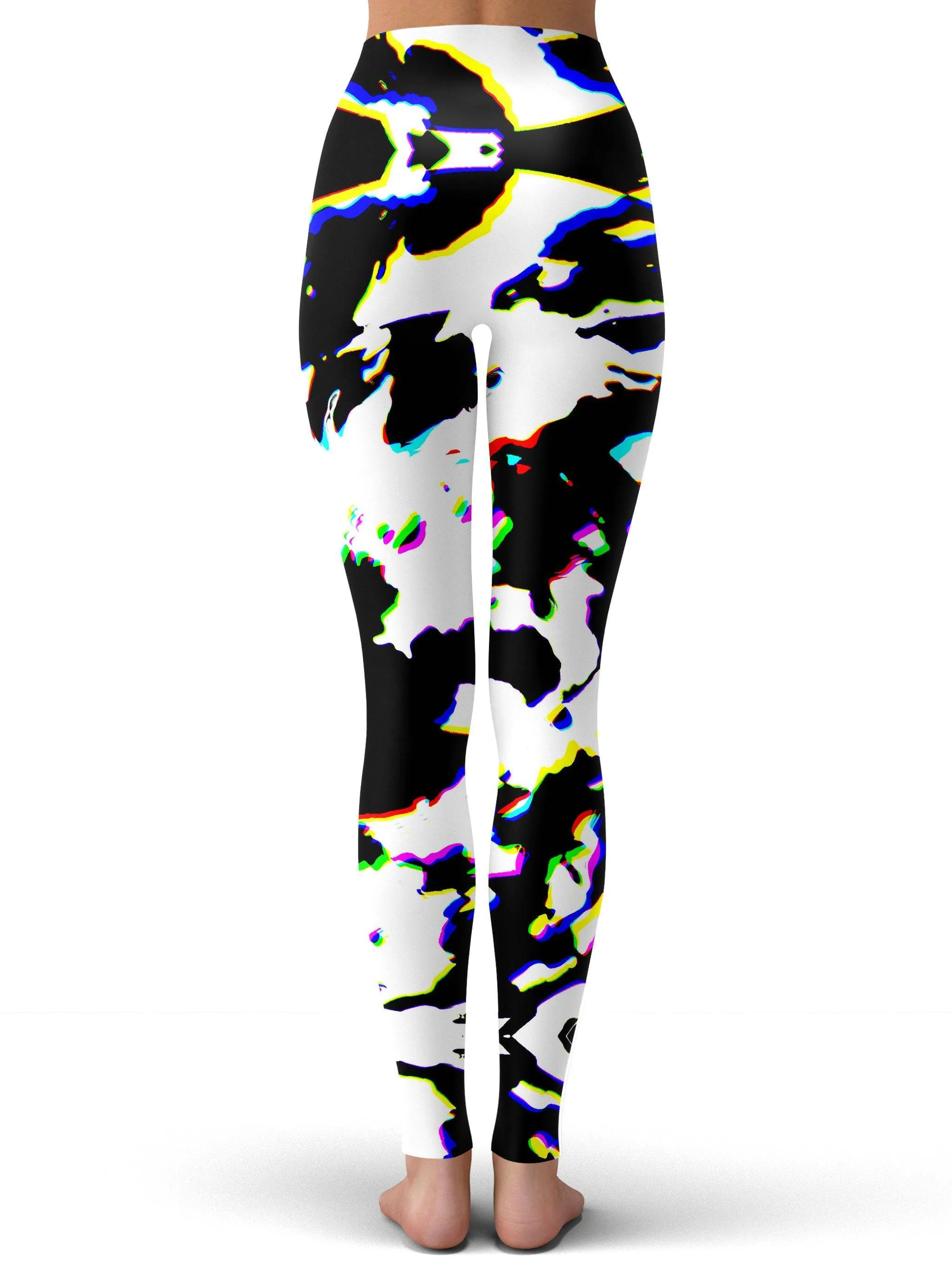 Cow Hide Print Rave Drip Leggings sold by iEDM product image thumbnail 3