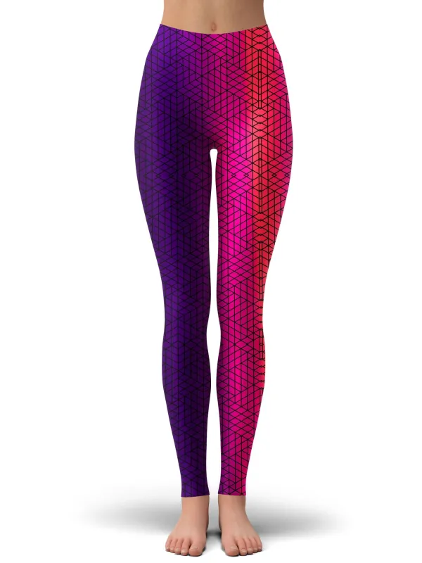 Ascension Warm Colors Leggings sold by iEDM