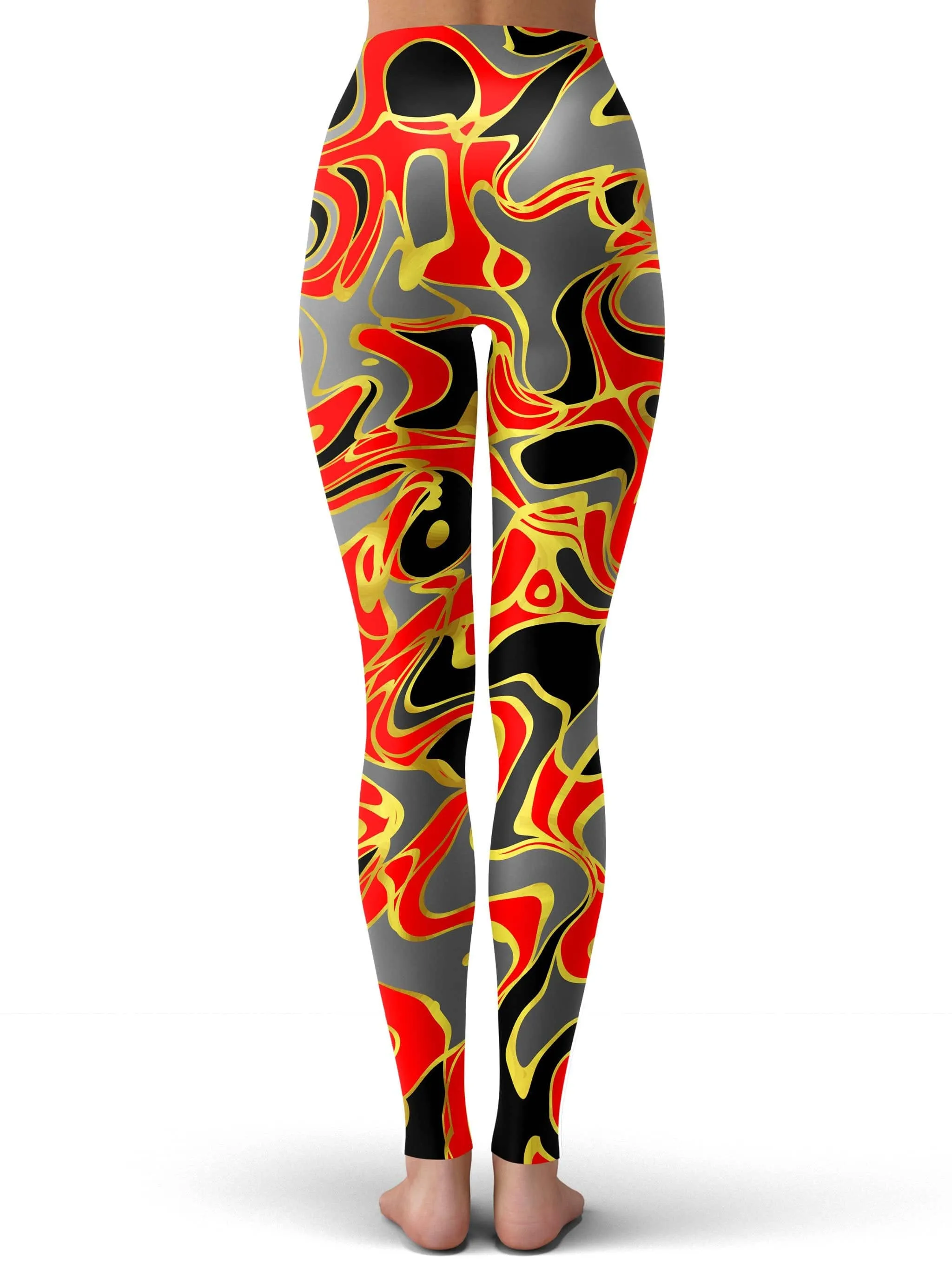 Abstract Journey Leggings sold by iEDM product image thumbnail 3