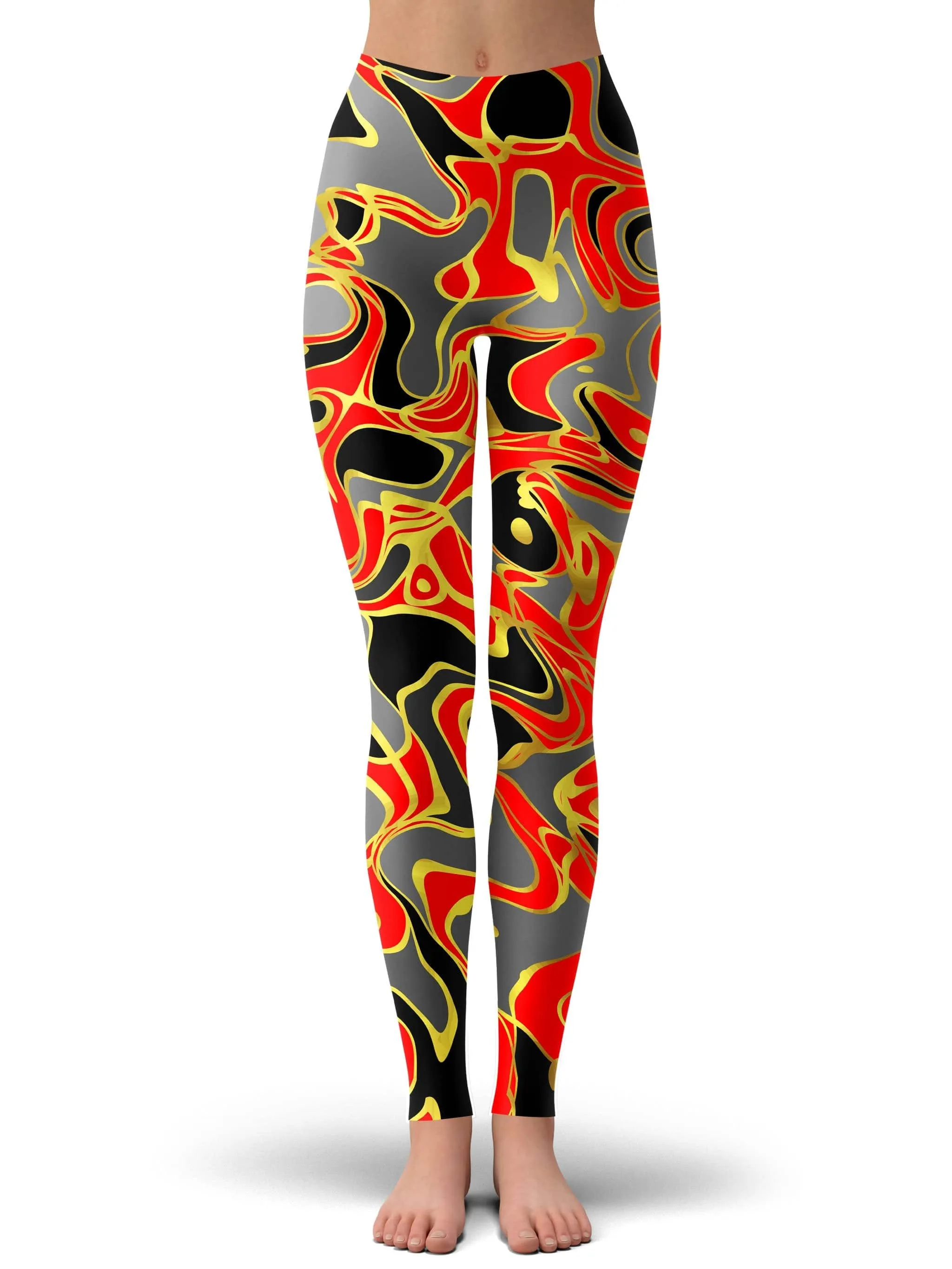 Abstract Journey Leggings sold by iEDM