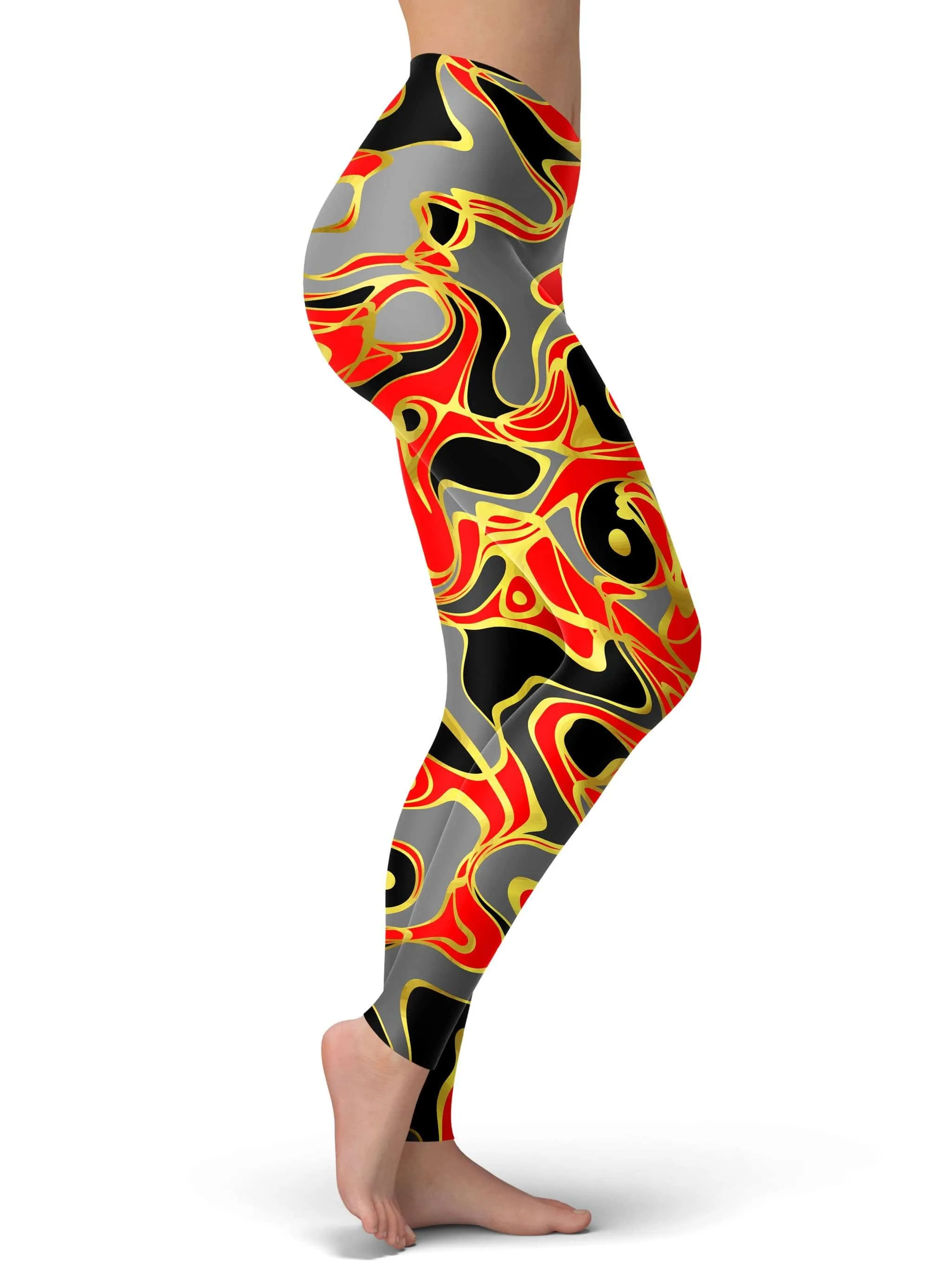 Abstract Journey Leggings sold by iEDM product image thumbnail 2
