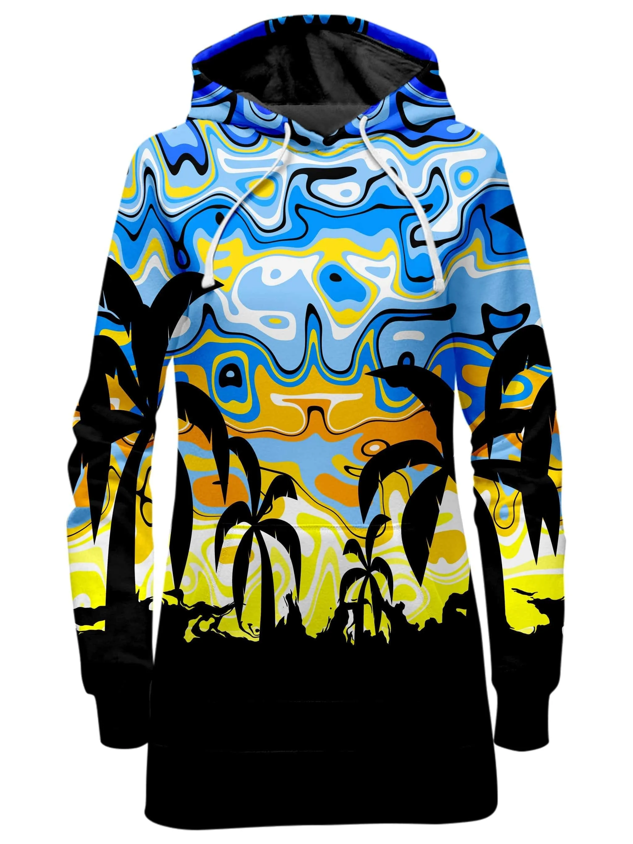 Tropical Night Hoodie Dress sold by iEDM