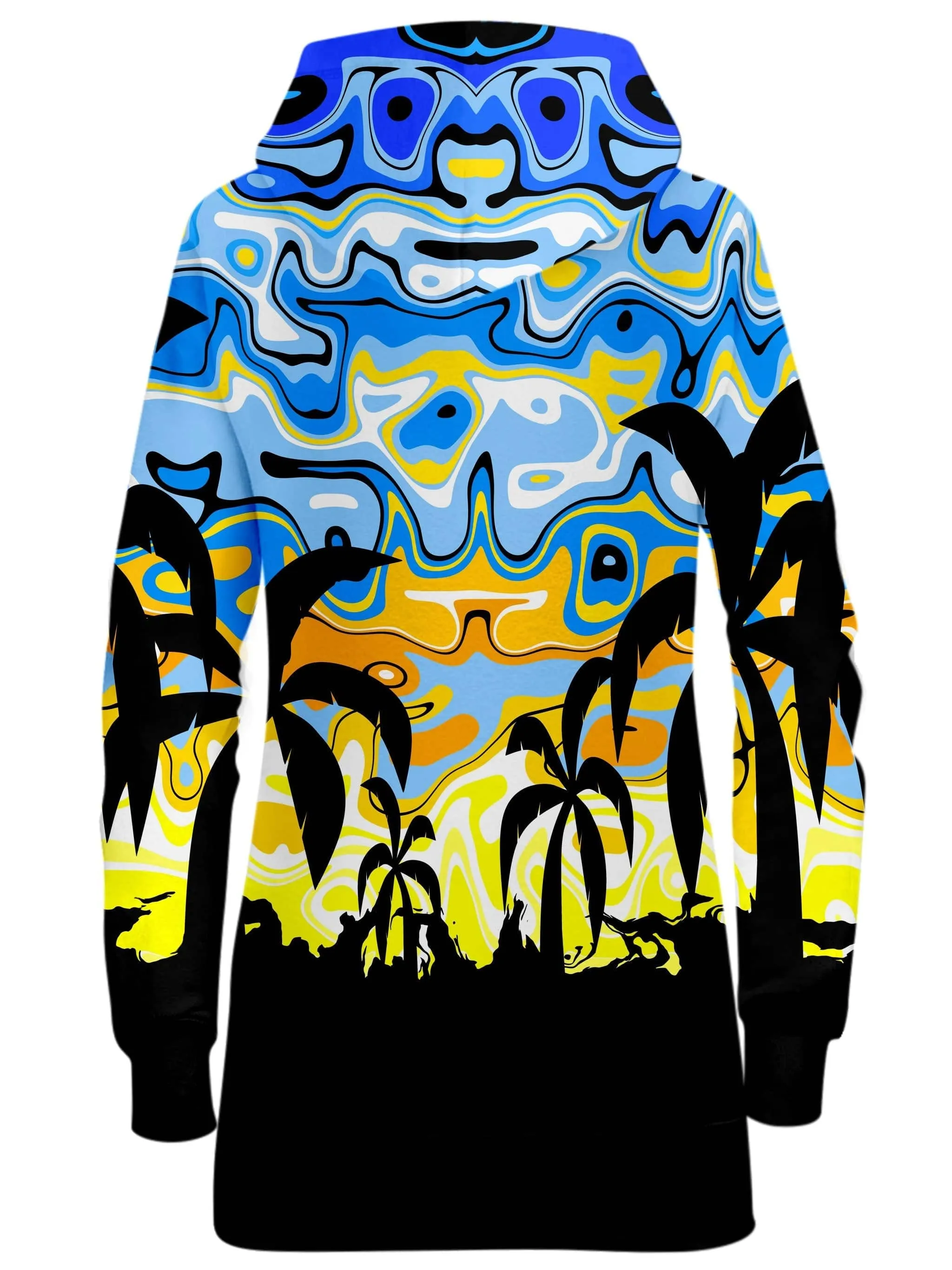 Tropical Night Hoodie Dress sold by iEDM product image thumbnail 2