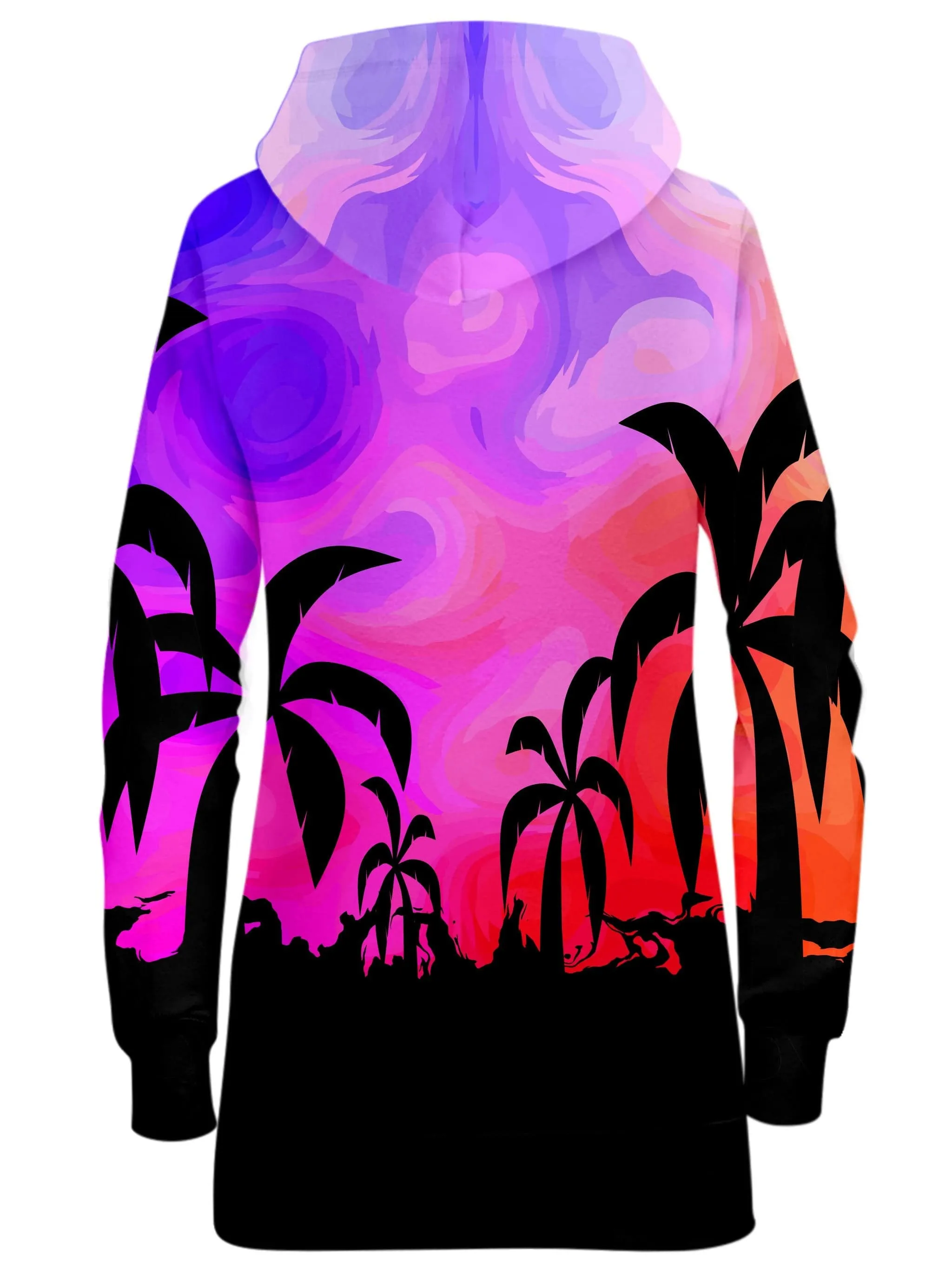 Tropical Twilight Hoodie Dress sold by iEDM product image thumbnail 2