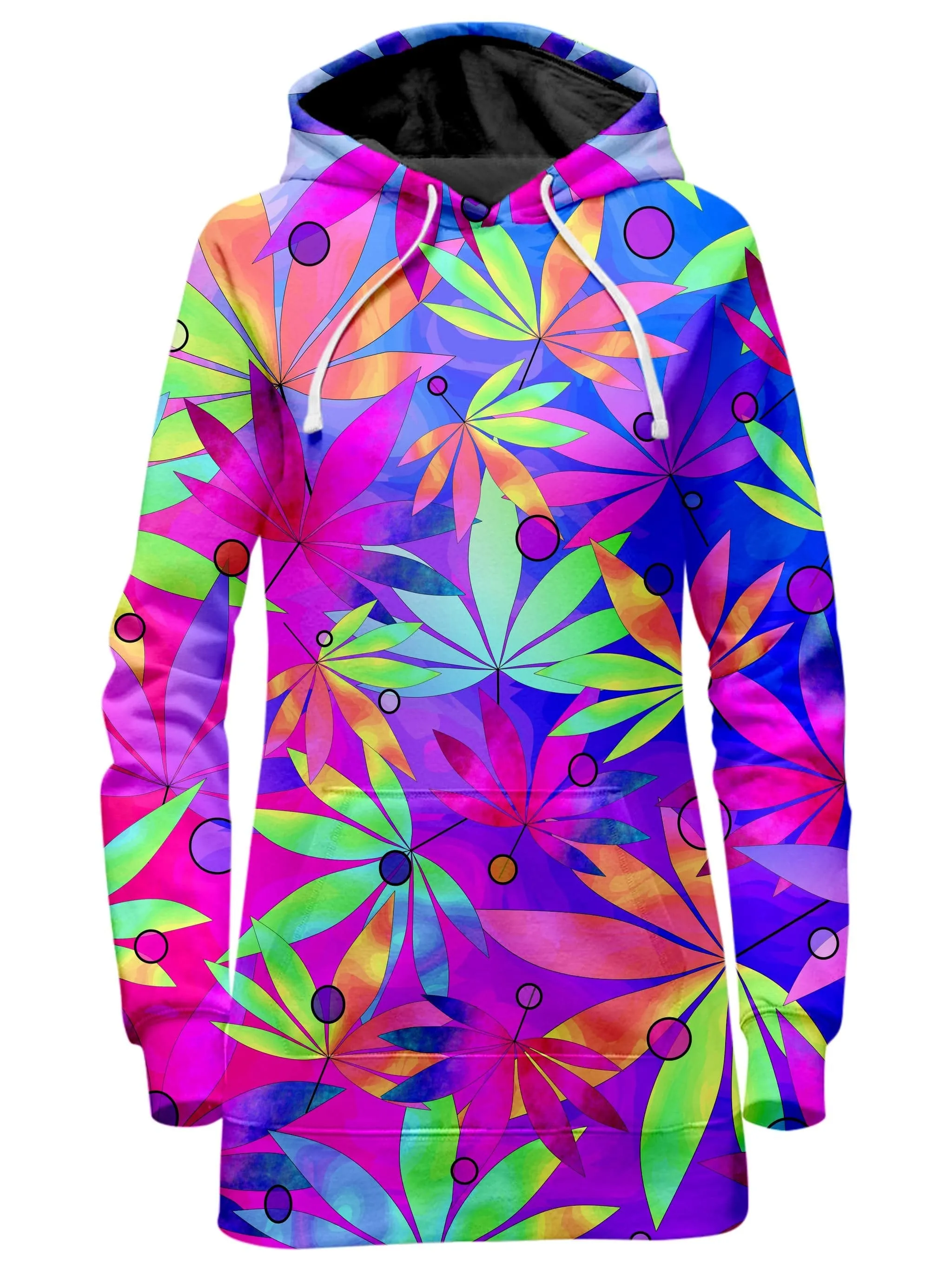Whimsical Weed Hoodie Dress sold by iEDM