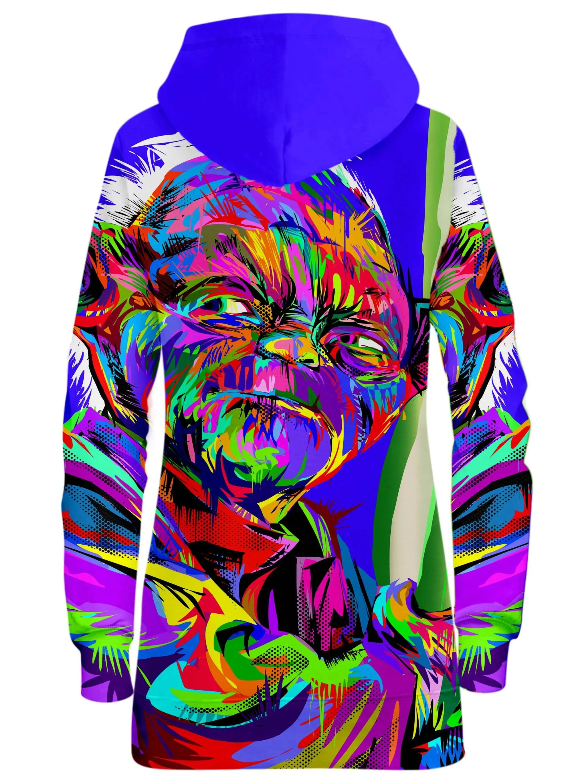 Yoda Drome Hoodie Dress sold by iEDM product image thumbnail 2