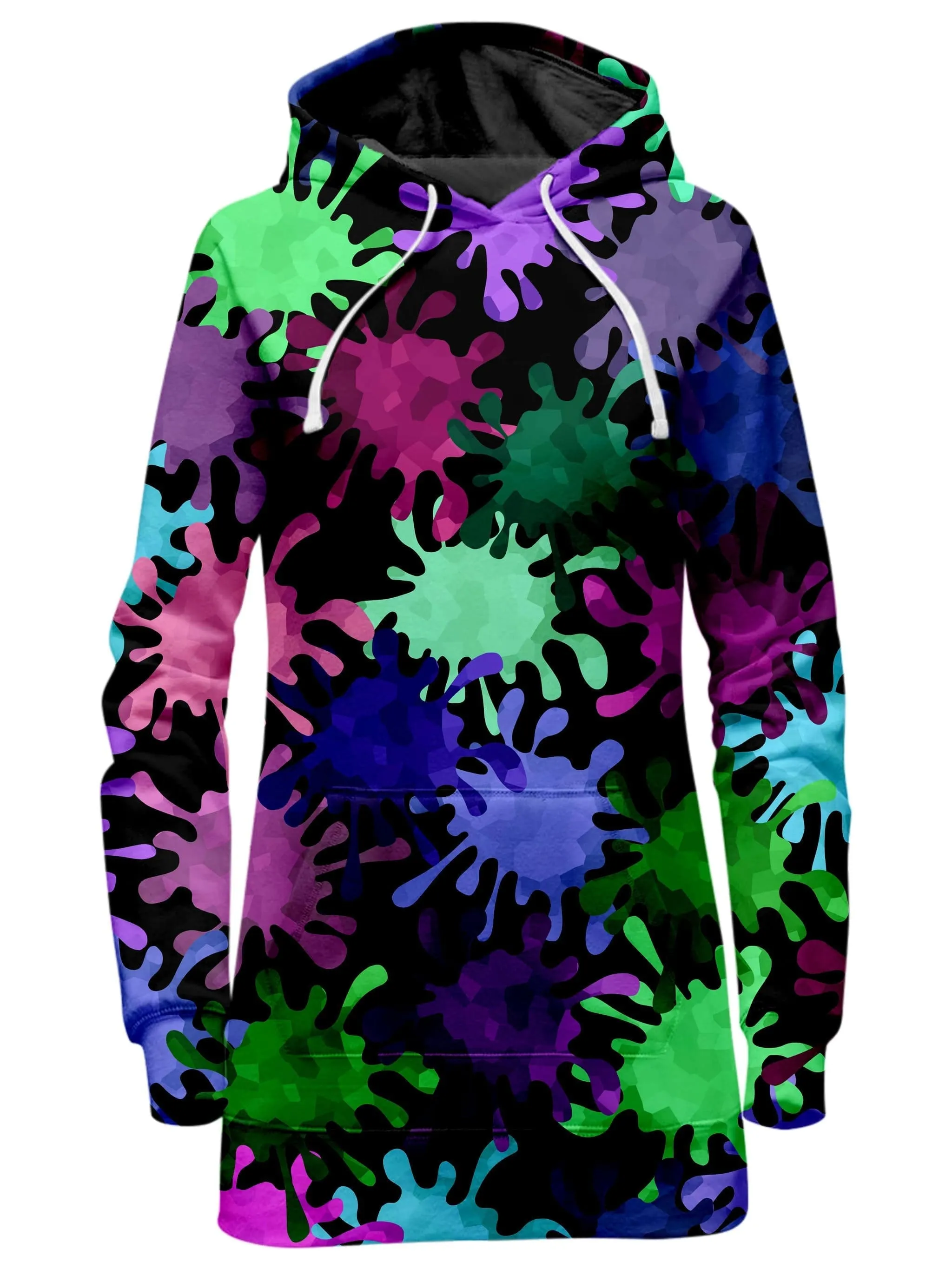 Tripadelic Splatter Hoodie Dress sold by iEDM