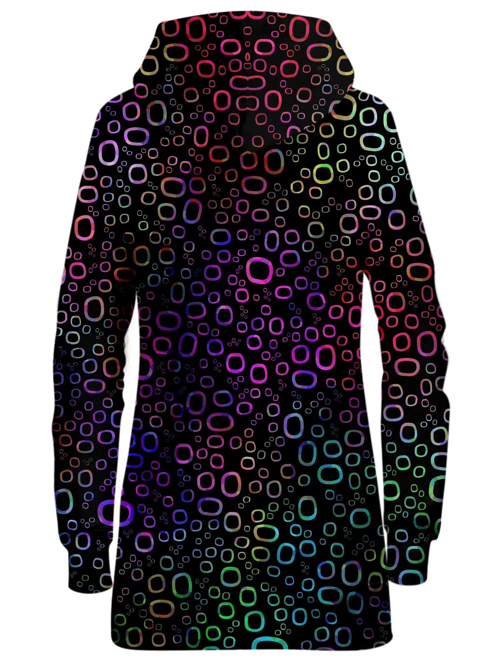 Trippy Color Journey Hoodie Dress sold by iEDM product image thumbnail 2