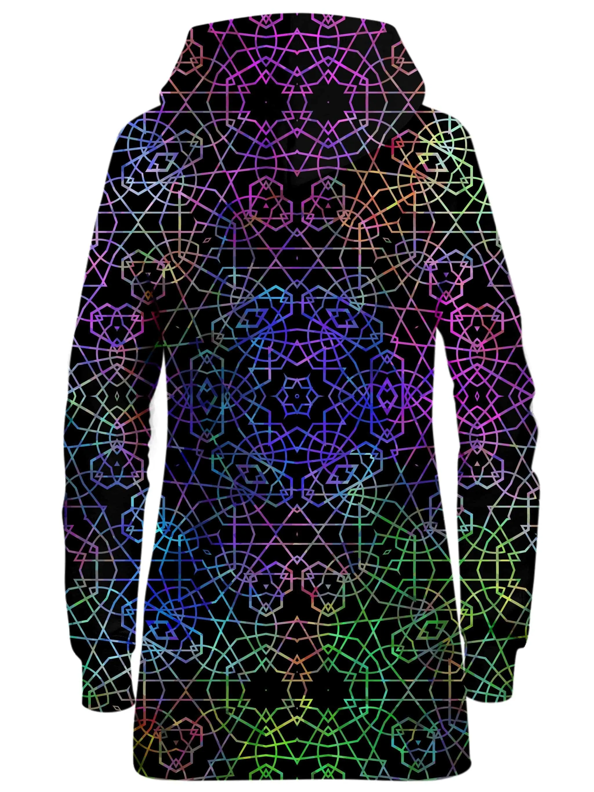 Symmetrical Color Journey Hoodie Dress sold by iEDM product image thumbnail 2