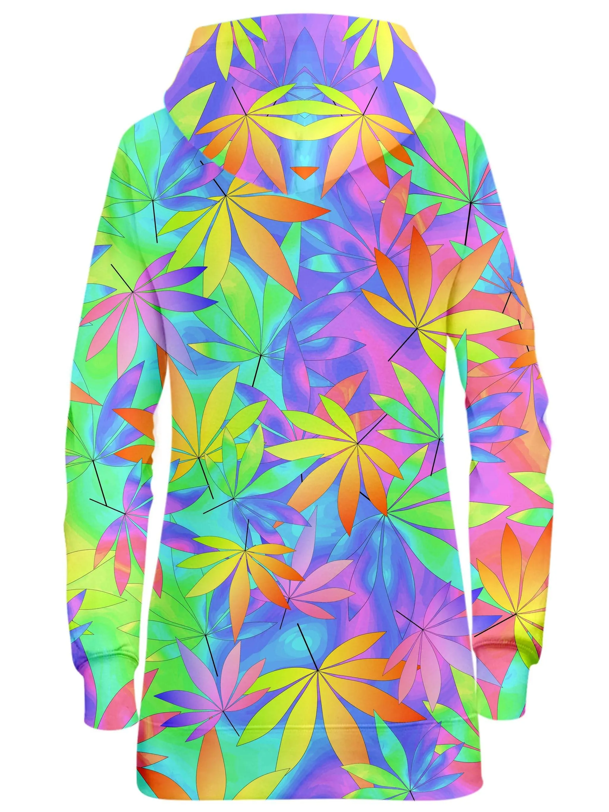 Take a Little Trip with Weed Hoodie Dress sold by iEDM product image thumbnail 2