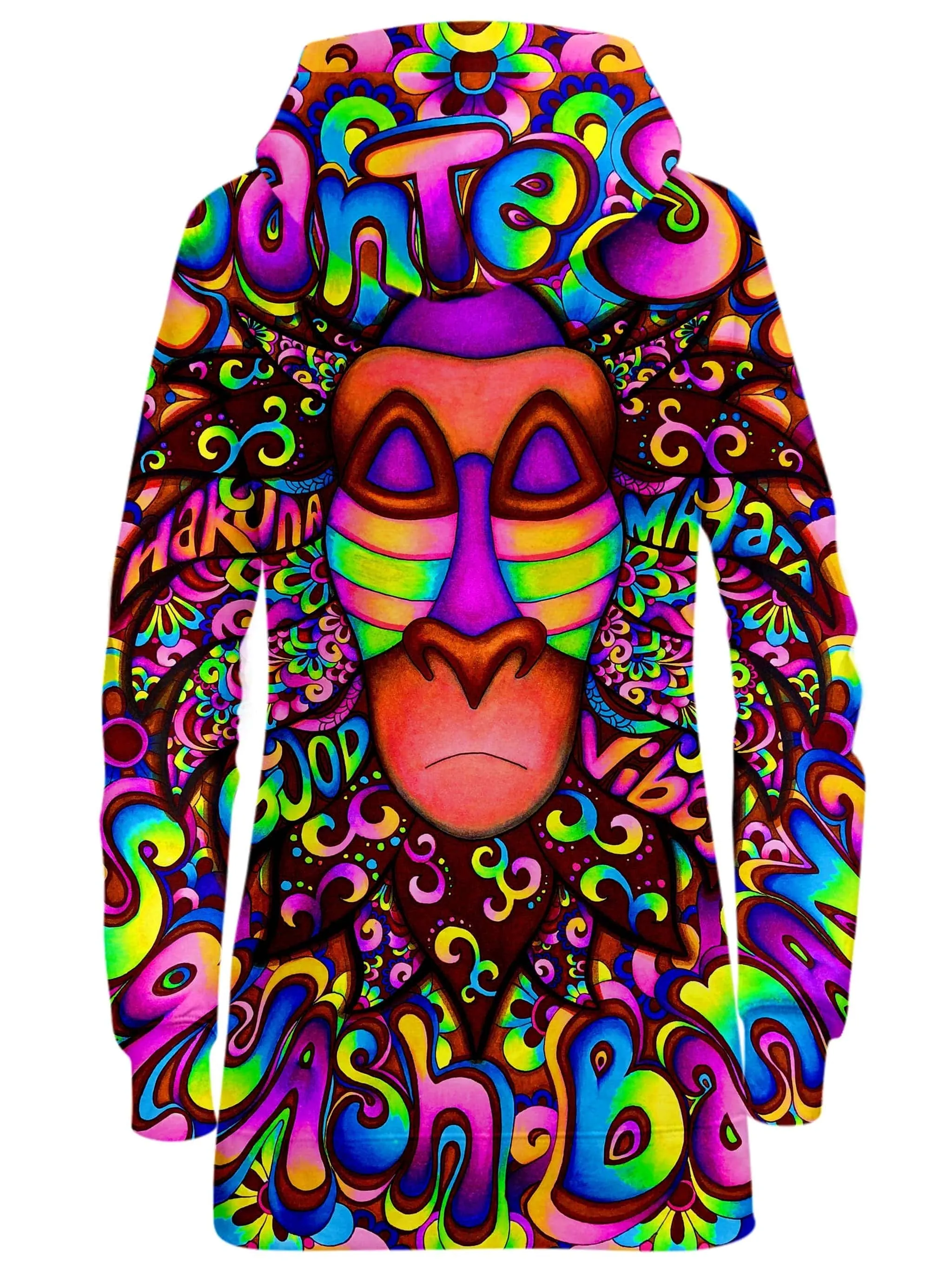 Rafiki Vibes Hoodie Dress sold by iEDM product image thumbnail 2