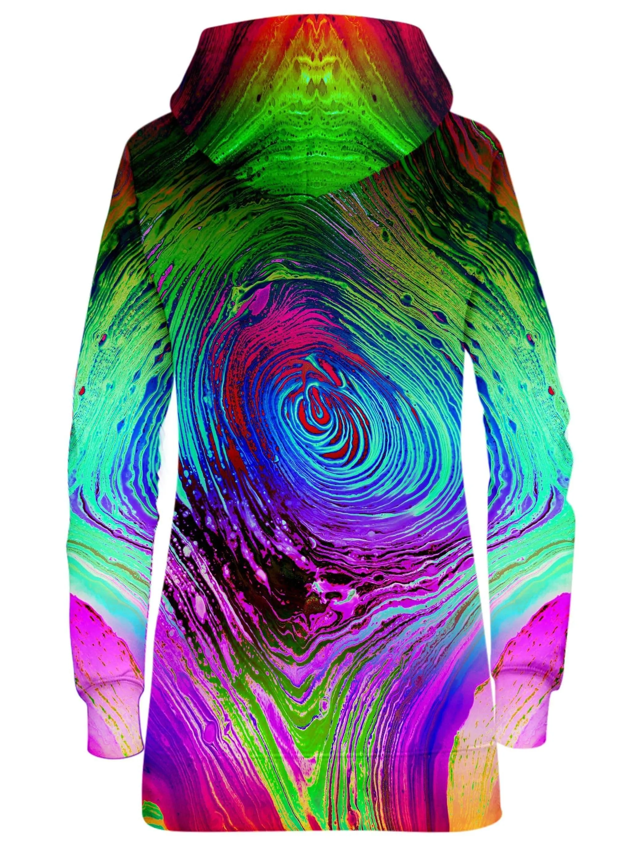 Rainbow Vortex Hoodie Dress sold by iEDM product image thumbnail 2