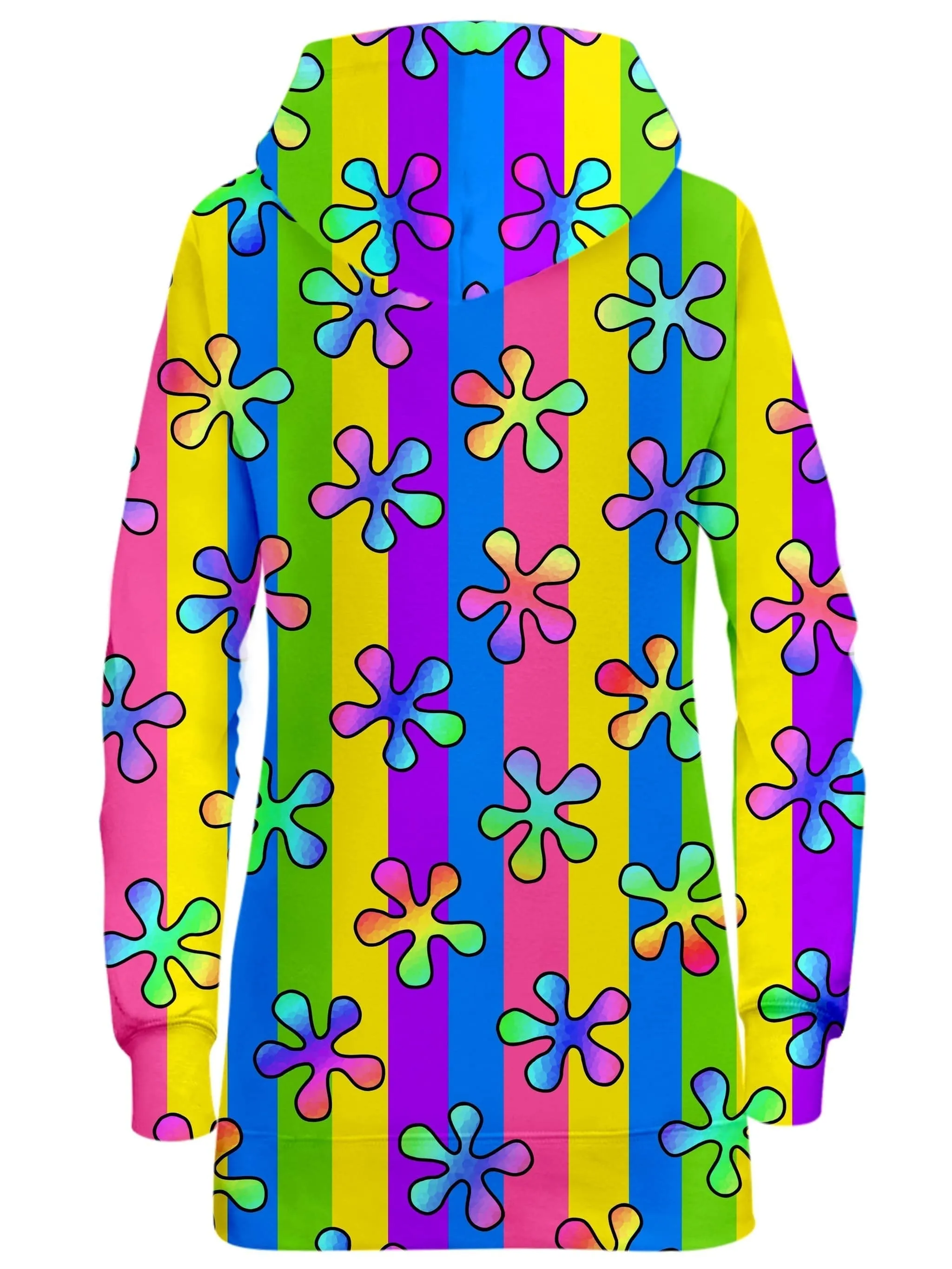 Psychedelic 60s Hoodie Dress sold by iEDM product image thumbnail 2