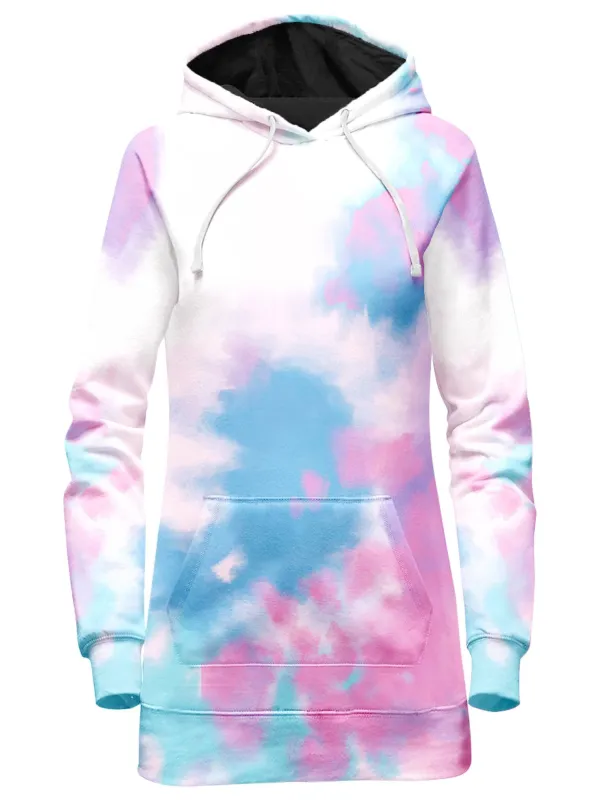 Purple Dye Hoodie Dress sold by iEDM