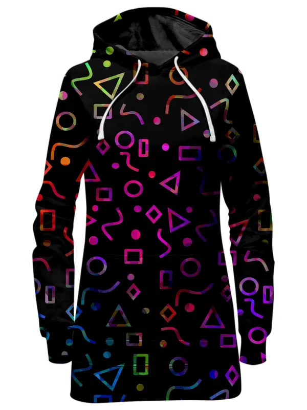 Modern Shapes Hoodie Dress sold by iEDM