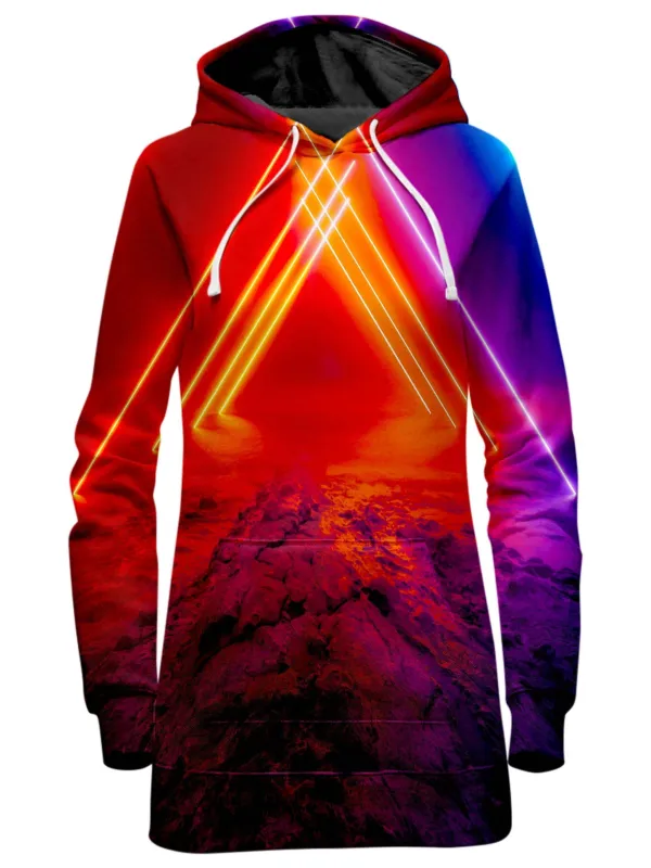 Luminous Entry Hoodie Dress sold by iEDM