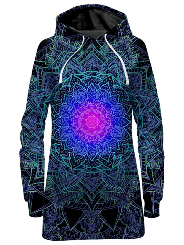 Mandala Love Hoodie Dress sold by iEDM
