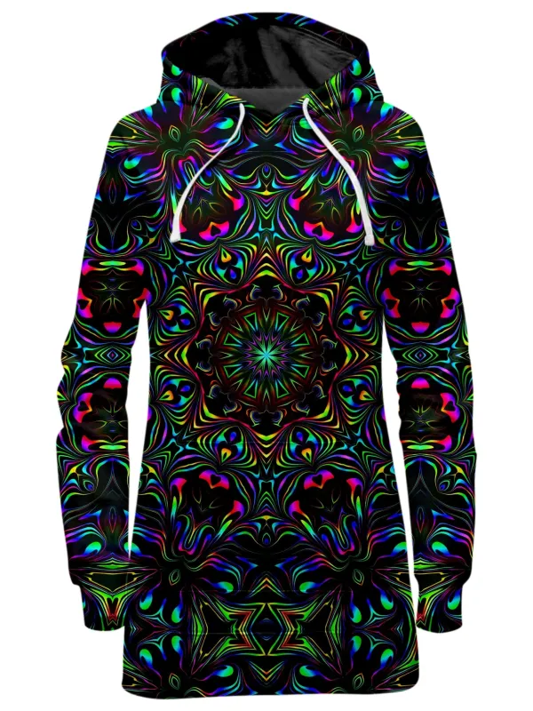 Kaleidoscope Eyes Hoodie Dress sold by iEDM