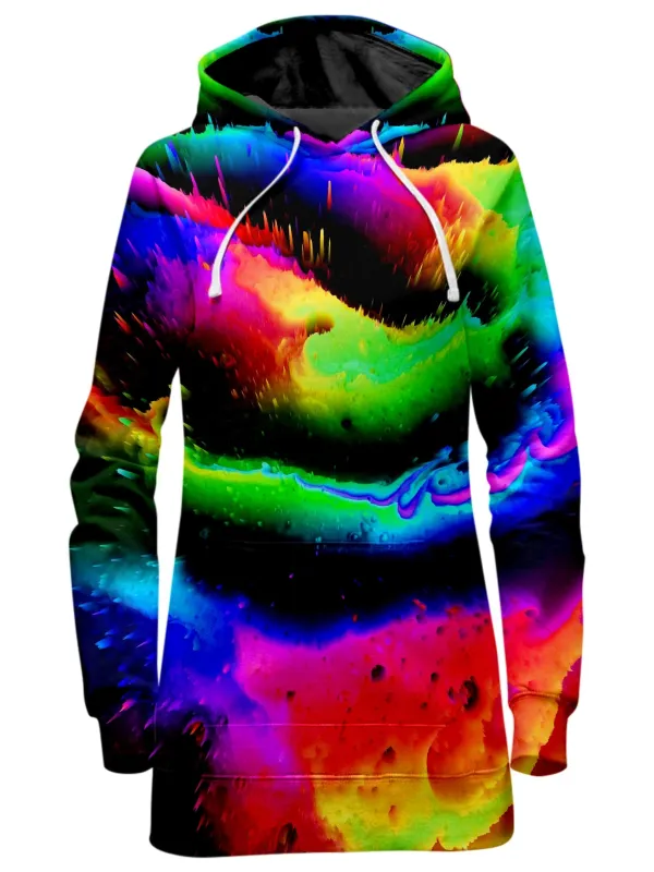 Intergalactic Rush Hoodie Dress sold by iEDM