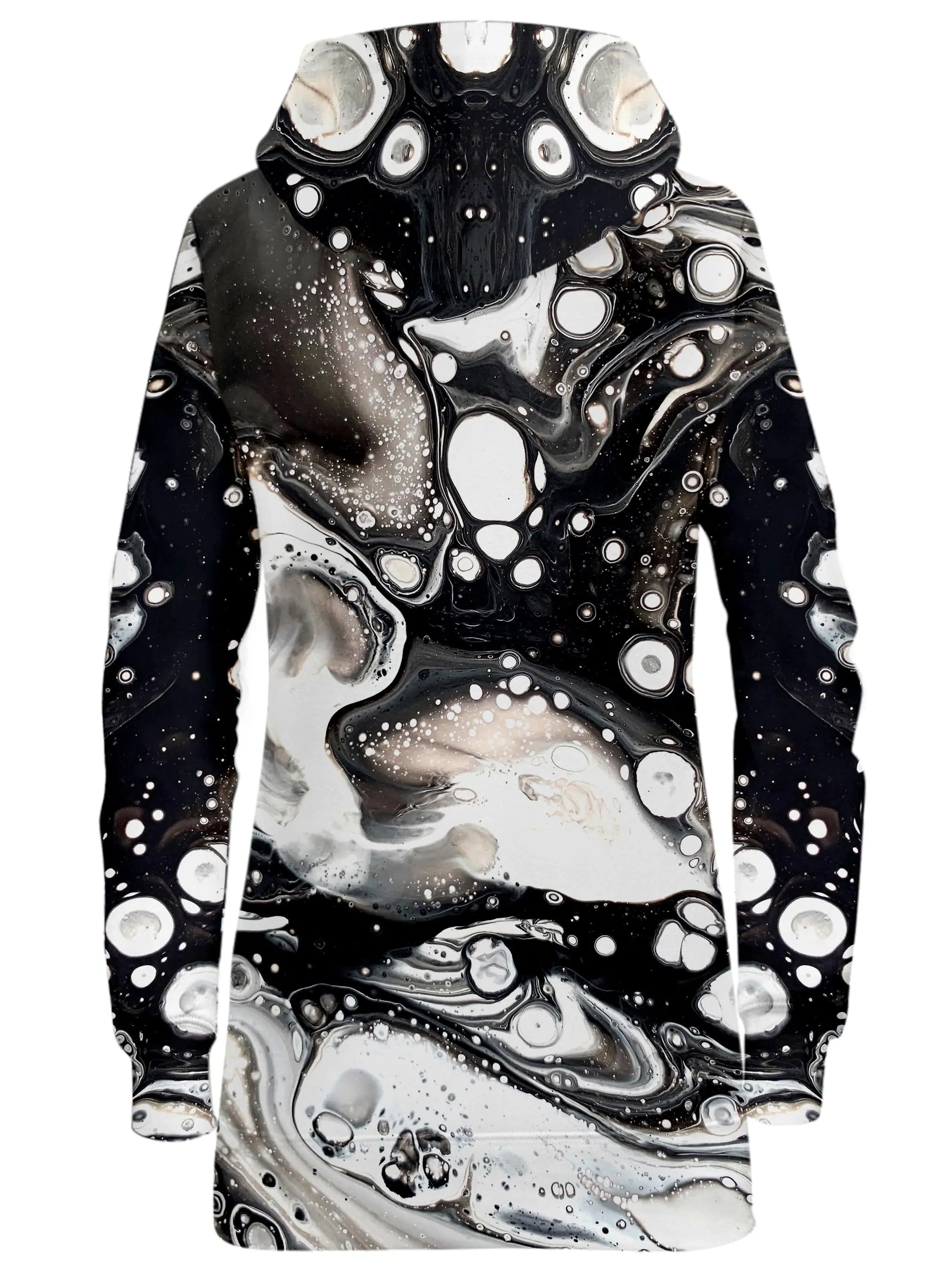 Monochrome Melt Hoodie Dress sold by iEDM product image thumbnail 2