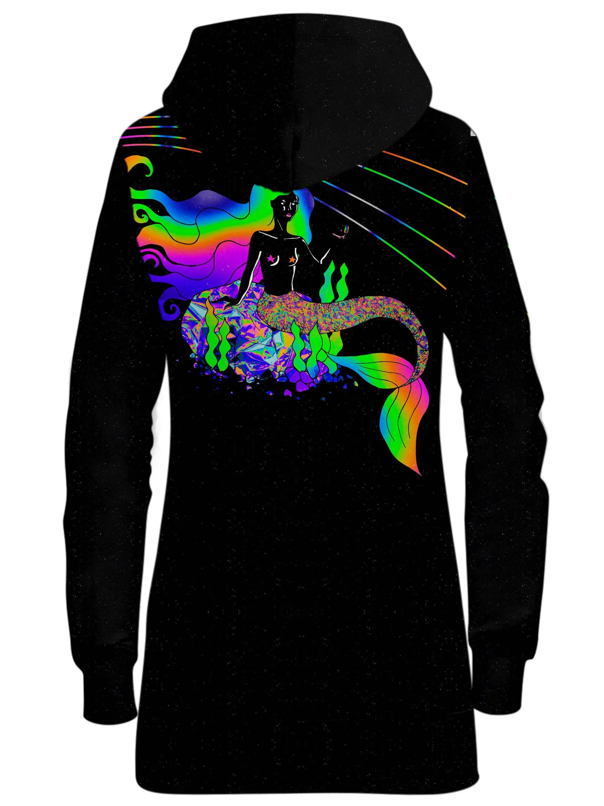 Neon Mermaid Hoodie Dress sold by iEDM product image thumbnail 2