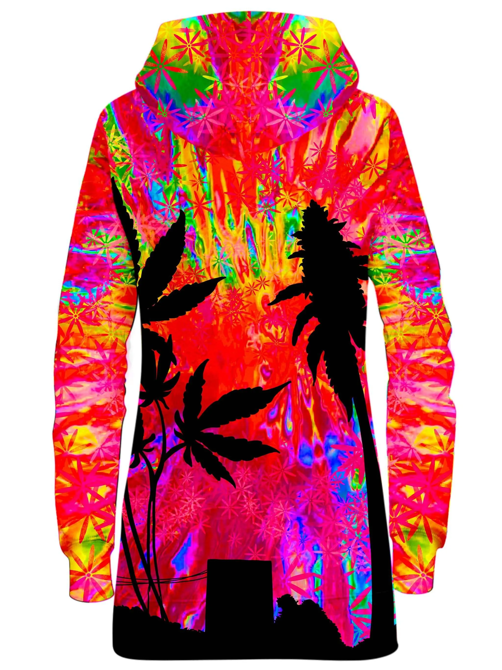 Miami Trees Hoodie Dress sold by iEDM product image thumbnail 2