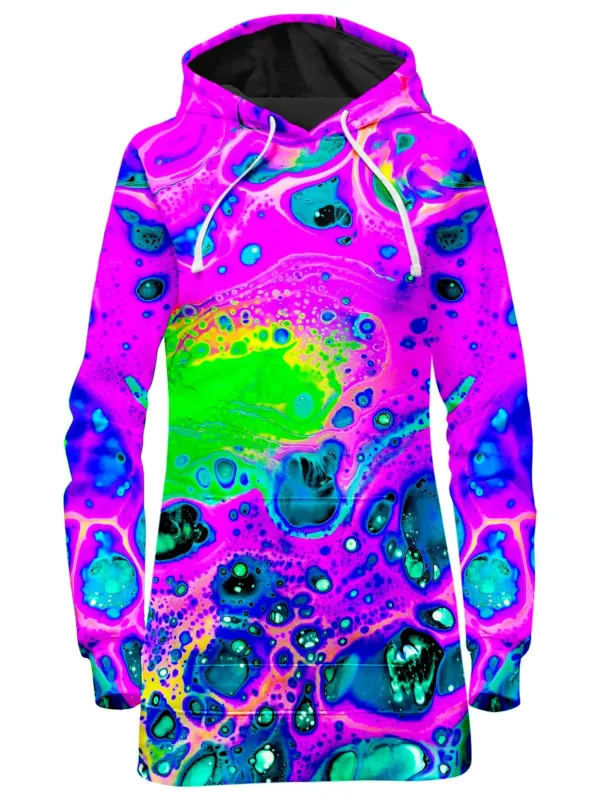 Neon Drip Hoodie Dress sold by iEDM