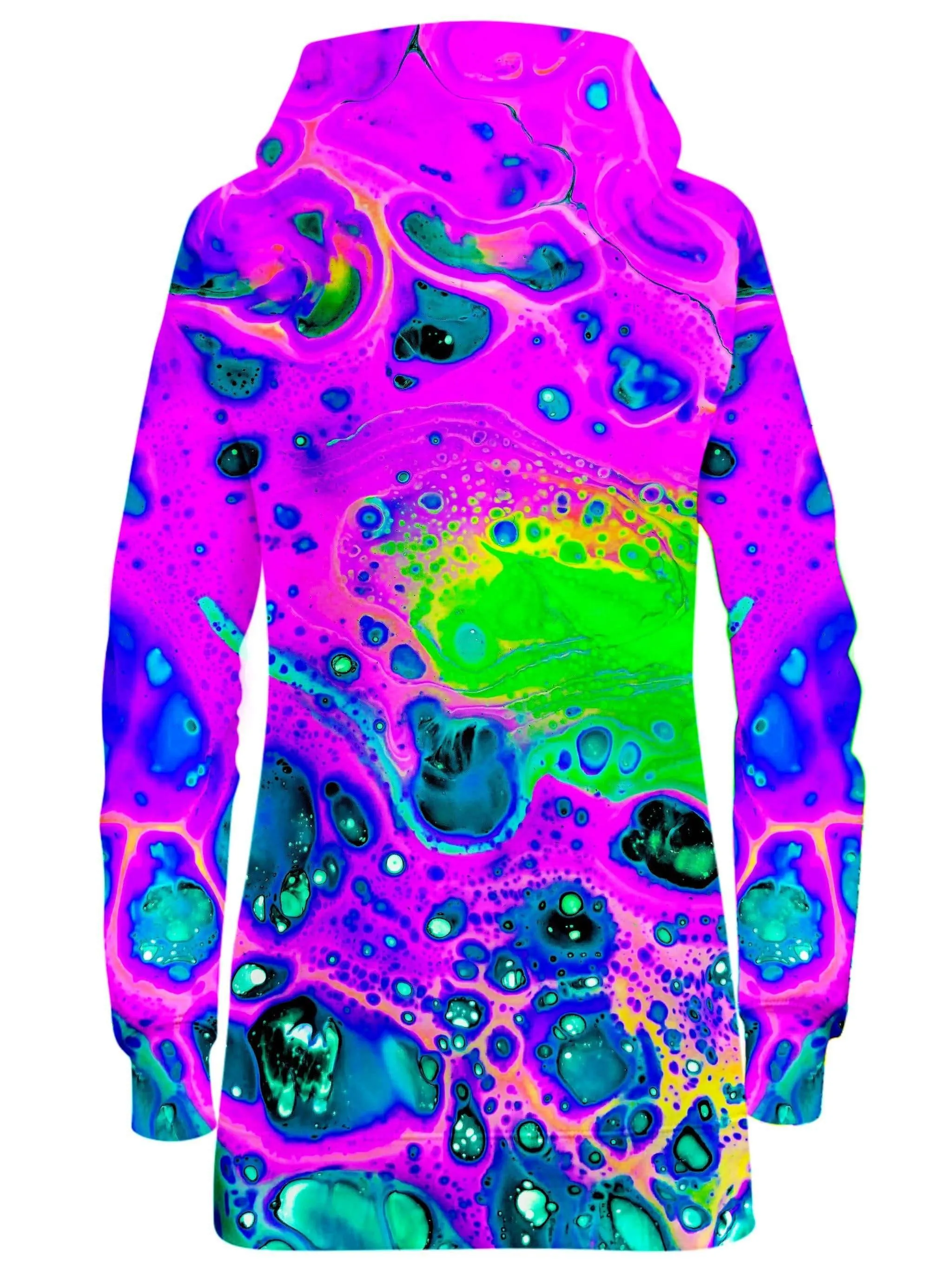 Neon Drip Hoodie Dress sold by iEDM product image thumbnail 2