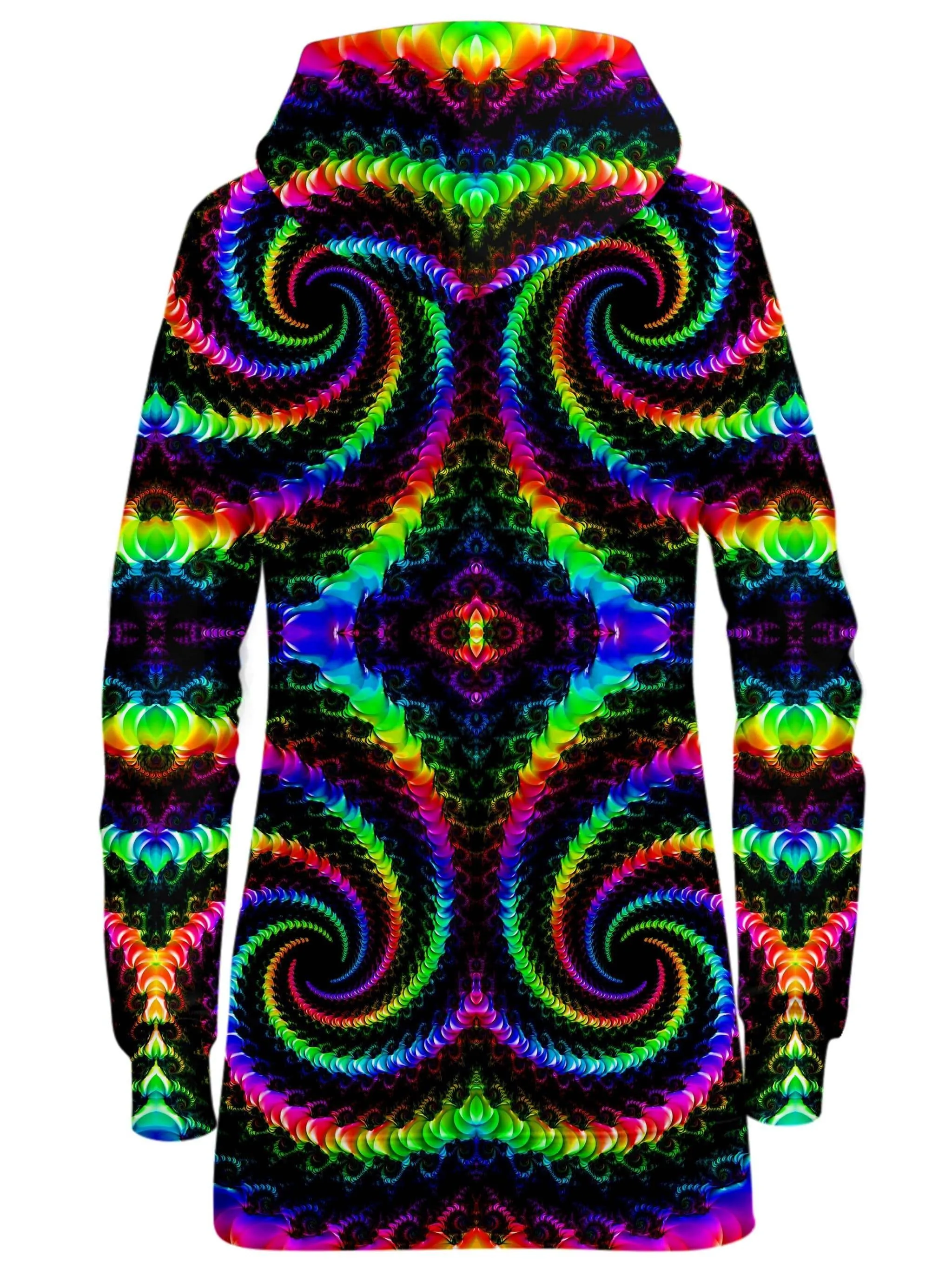 Fractaled Vision Hoodie Dress sold by iEDM product image thumbnail 2