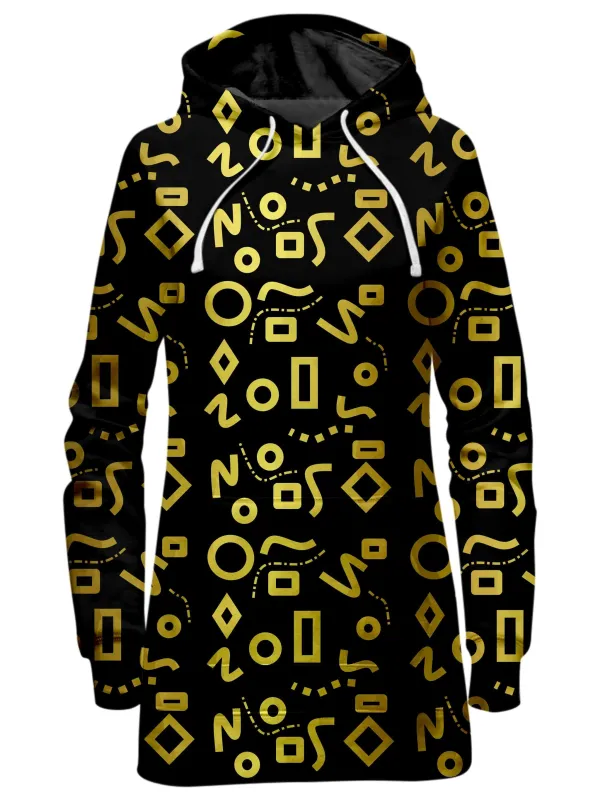 Gold Mod Glam Hoodie Dress sold by iEDM